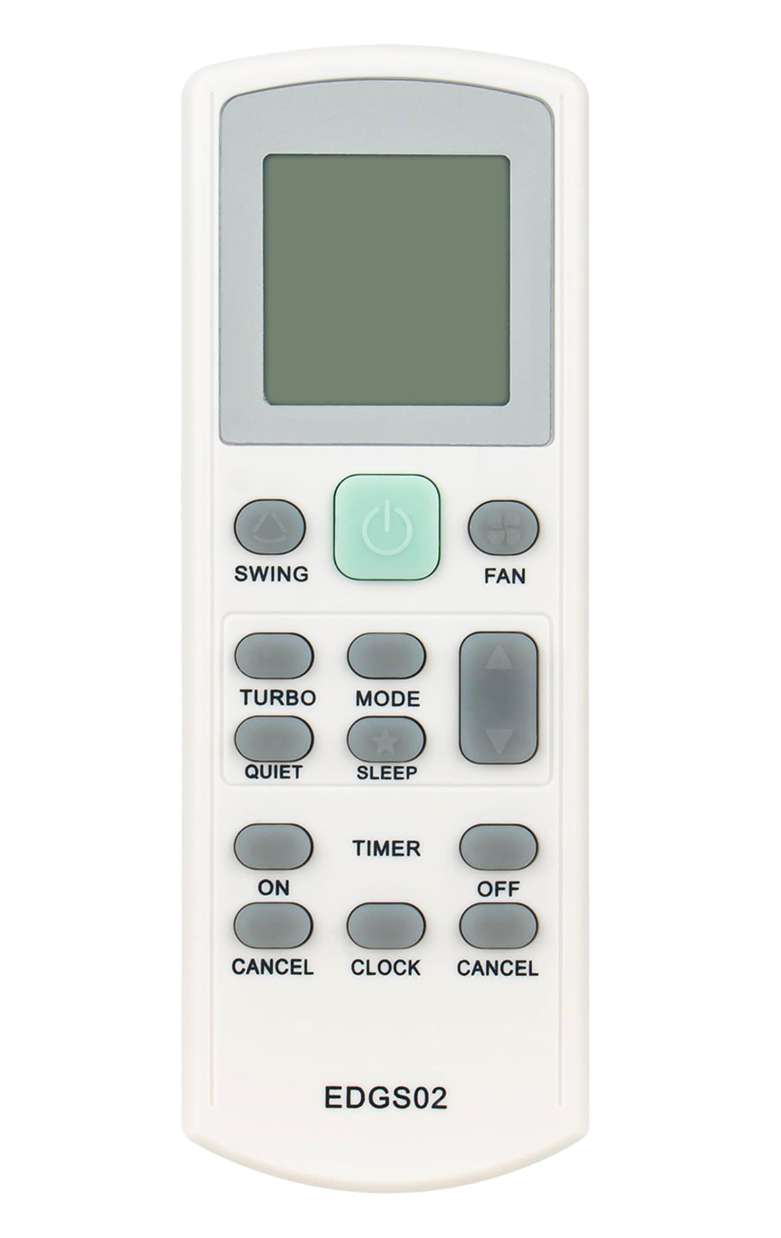 AULCMEET EDGS02 Replace AC Remote Control Compatible with Daikin/Acson Air Condtioner GS02 OM-GS02-0112 OM-GS02-1011 OM-GS02-1111(2) BRC52A61 BRC52A63 BRC52A62 R08019037090A R08019034086