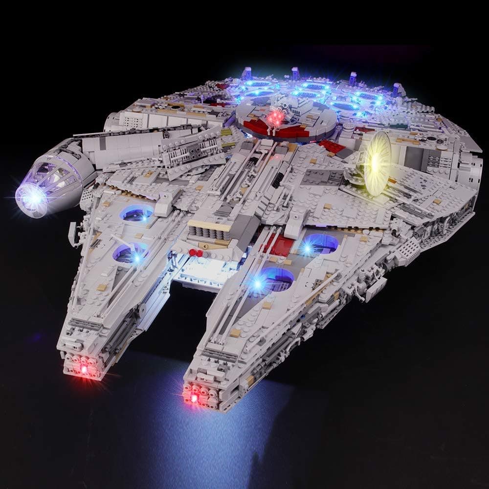 Led Lighting Kit for LEGO Star Wars Millennium Falcon- Compatible with Lego 75192 Building Blocks Model- Not Include The Lego Set