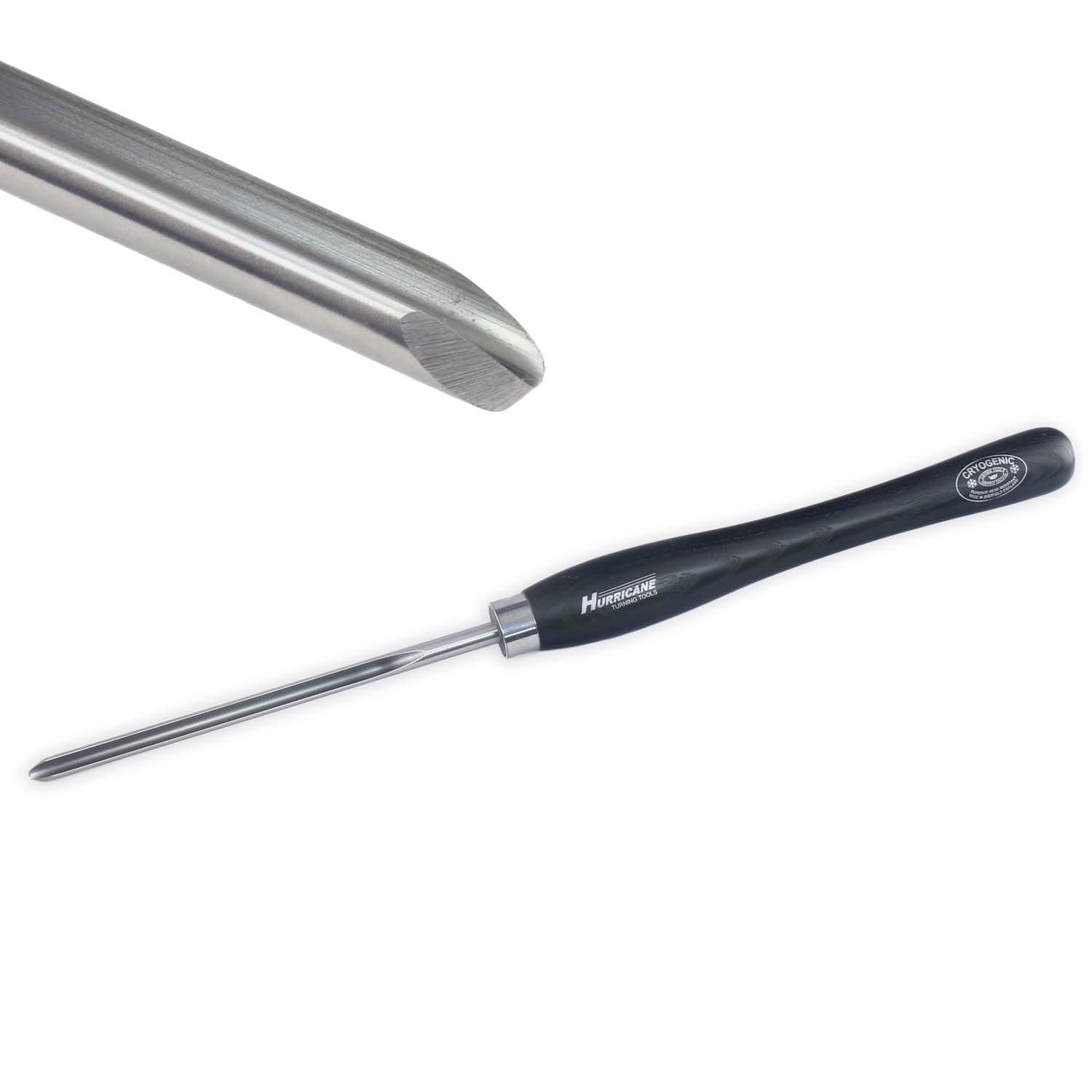 241SGKW, M2 Cryo, 1/2" Bowl Gouge with Side Grind (3/8" Flute) for Woodturning