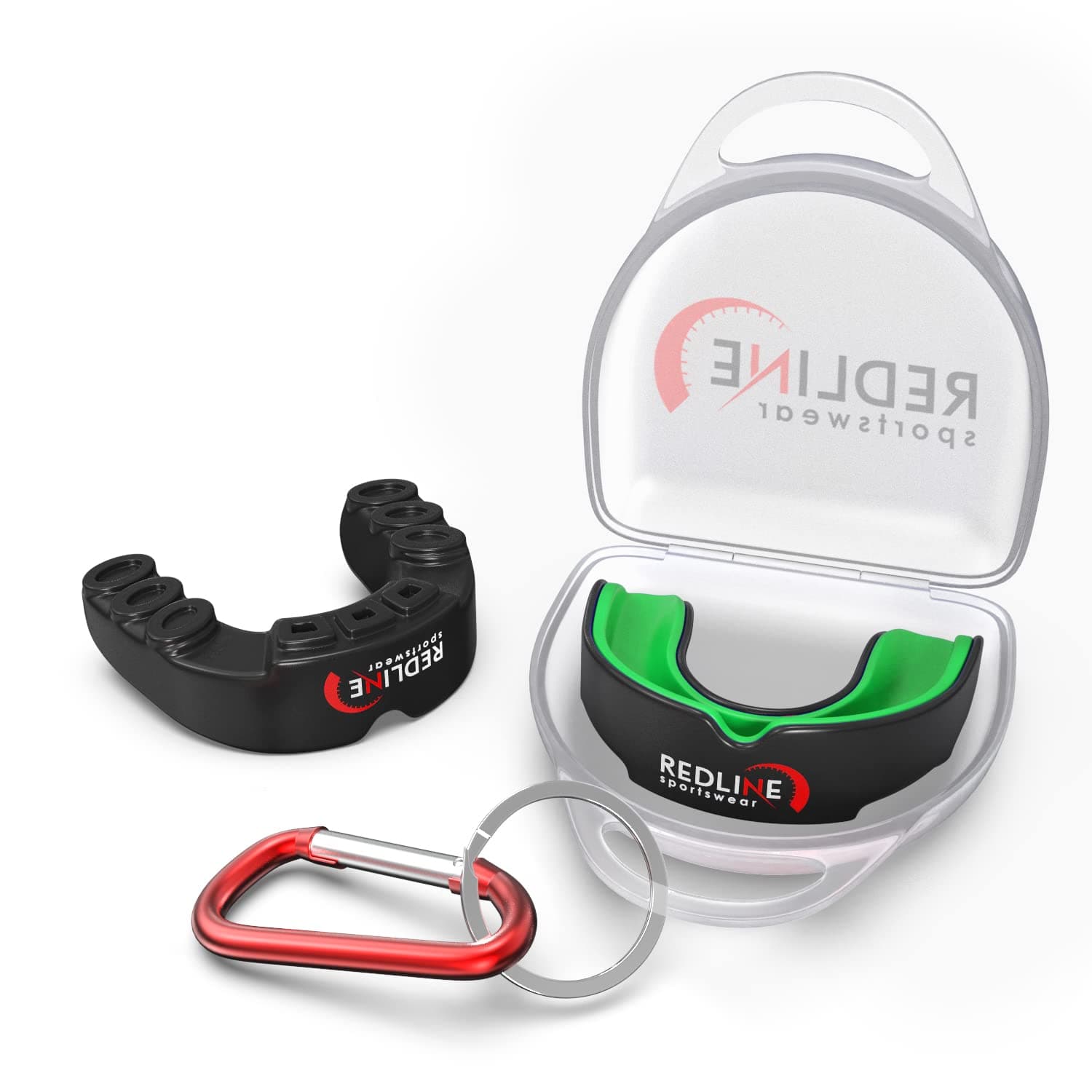 Premium Custom Molded Boxing Mouth Guard with case, Professional Braces for Sports | BPA Free Sports Mouth Guard for Football, Hockey, Lacrosse | Mouthpiece for Kids, Adult & Youth