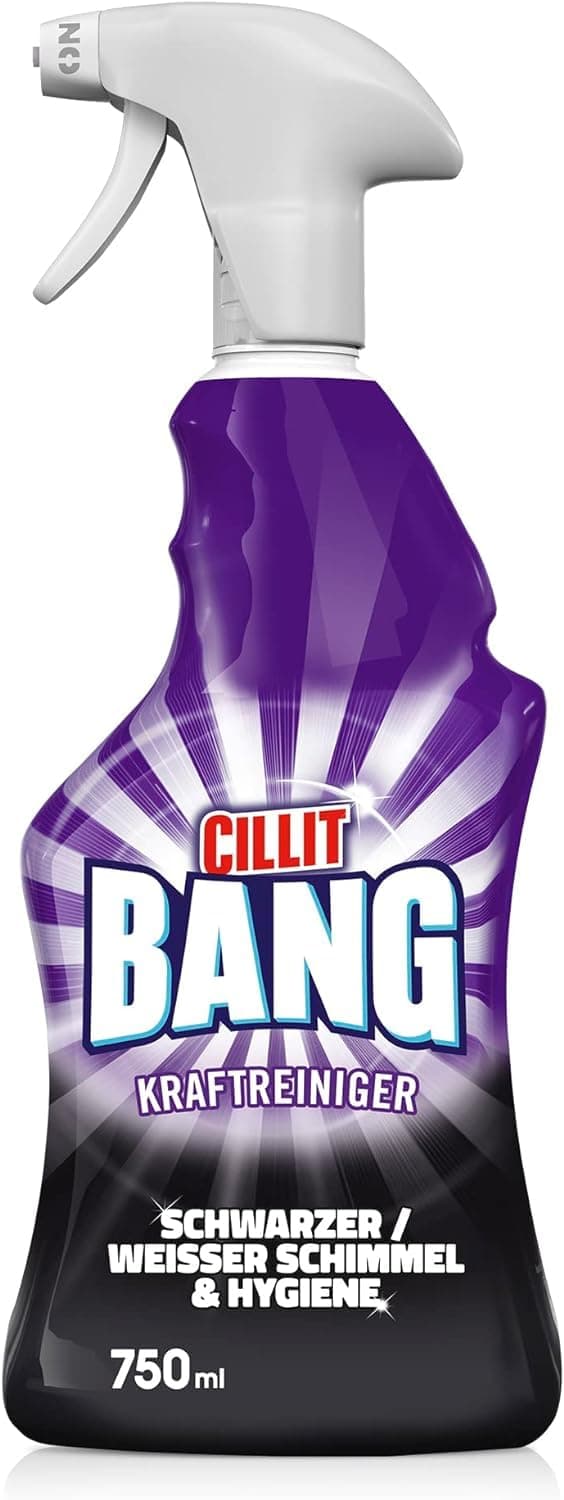 Cillit Bang Black Mould Remover Spray I Removes Mould, Mildew & Dirt I Size: 750ml (Pack of 3)
