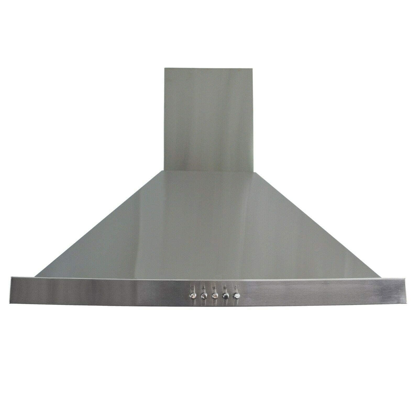 Prodex PXCH60SS Chimney Cooker Hood, Extractor Fan, 60 cm Wide, Stainless Steel