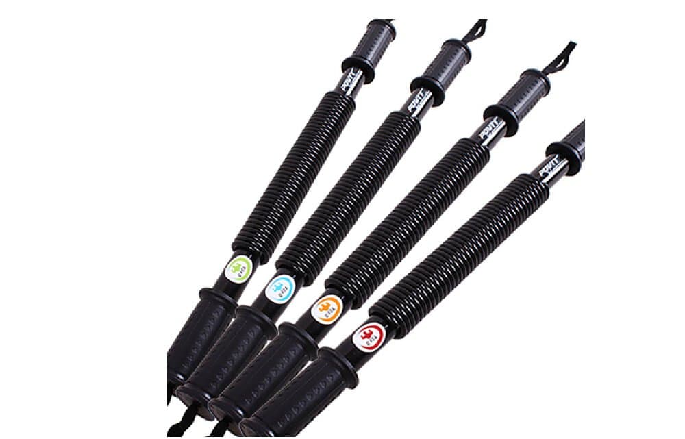 Povit Power Twister Bar Dual Springs Super Heavy Duty for Upper Body Arm Strengthening 40kg