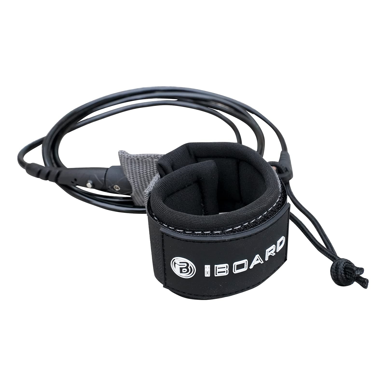 Surfboard Leash,Straight Rope Single Turn Surf Leash for Longboard,Paddleboard,Surfboards 5.5mm Replacement 6/7/8/9 Foot | Black and Blue