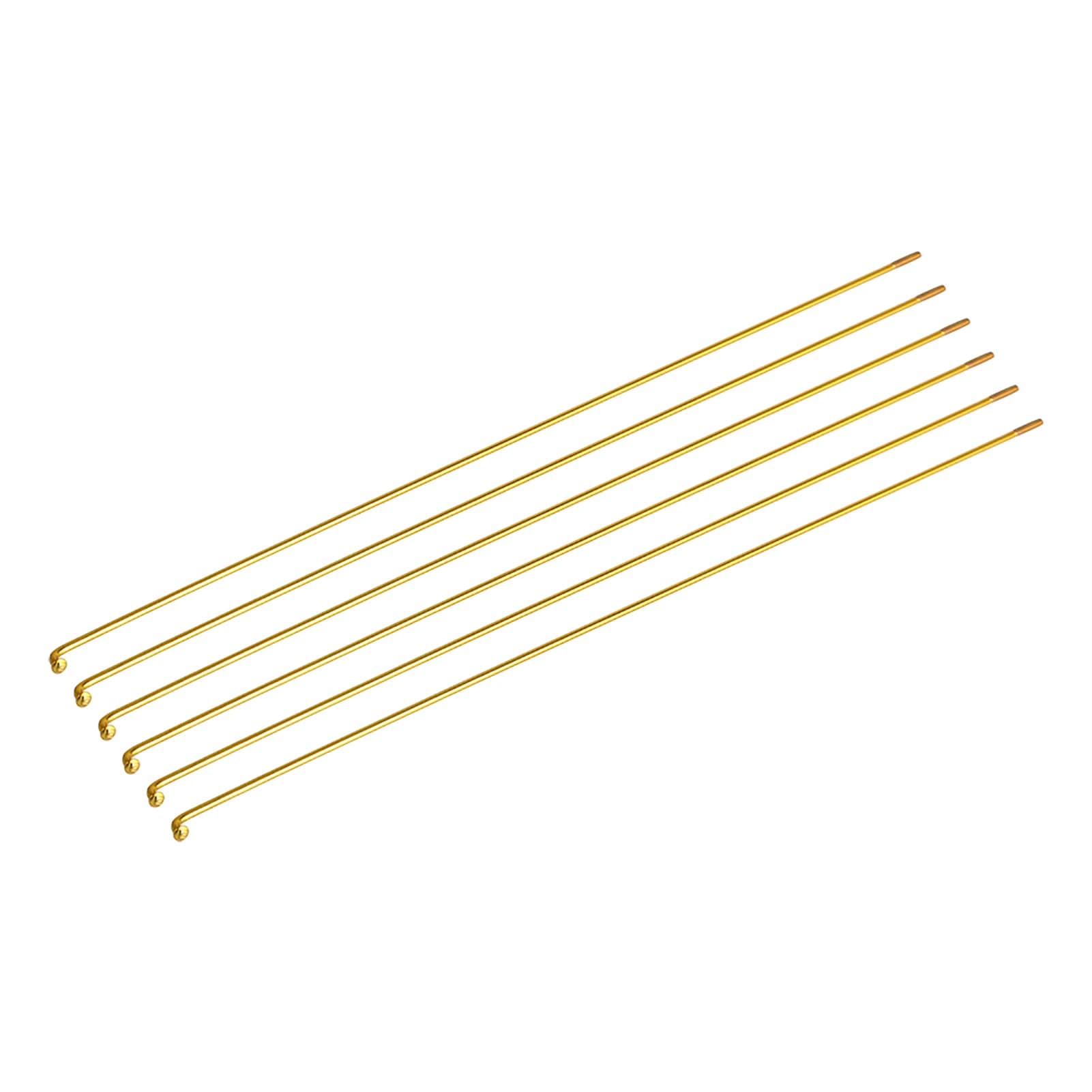 YUANJSBike Spokes, 36Pcs/Set Steel Mountain Bike Bicycle Spokes 259/261mm w/Nipples 5 Colors