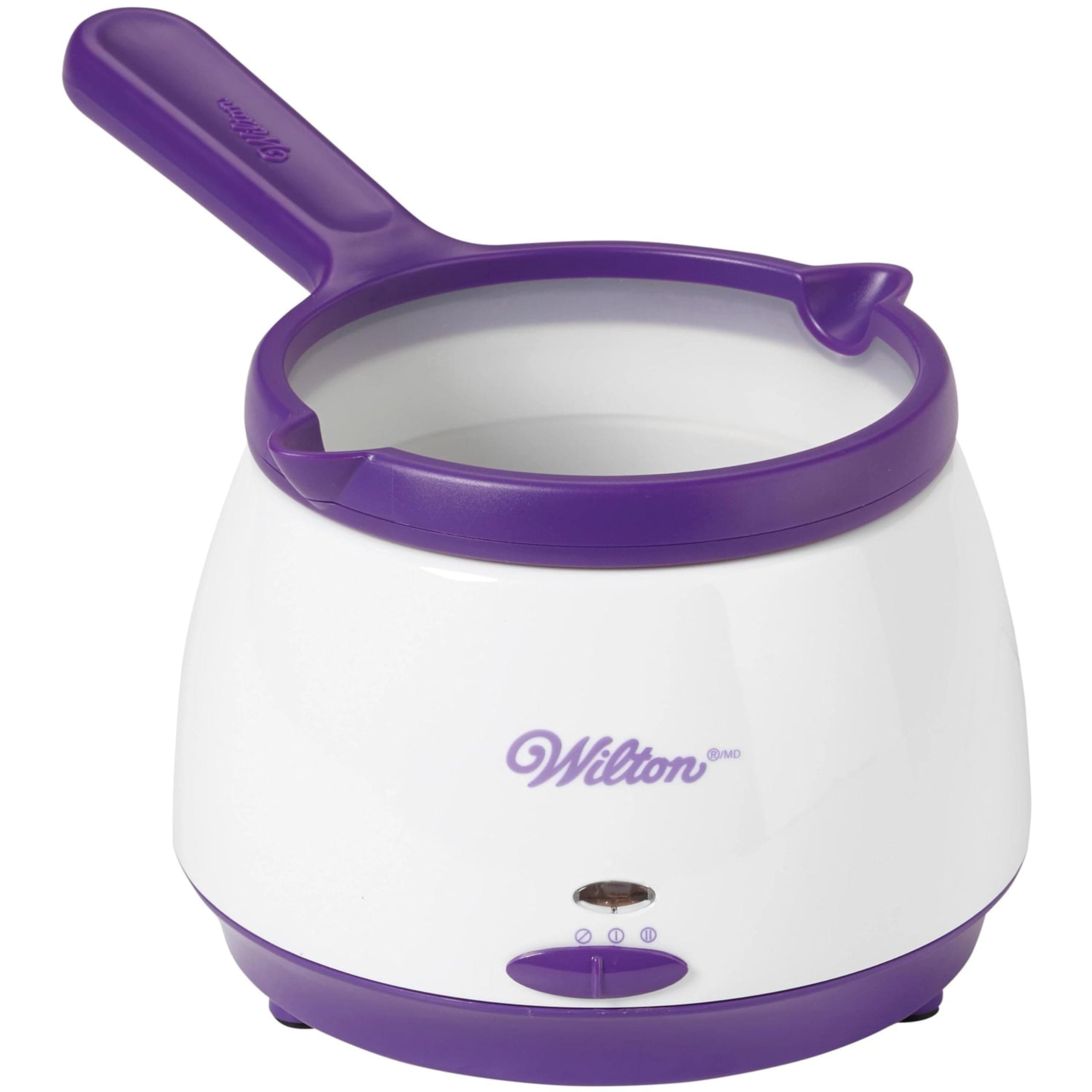 Wilton 2104-9006 Candy Melting Pot, Silicone, White