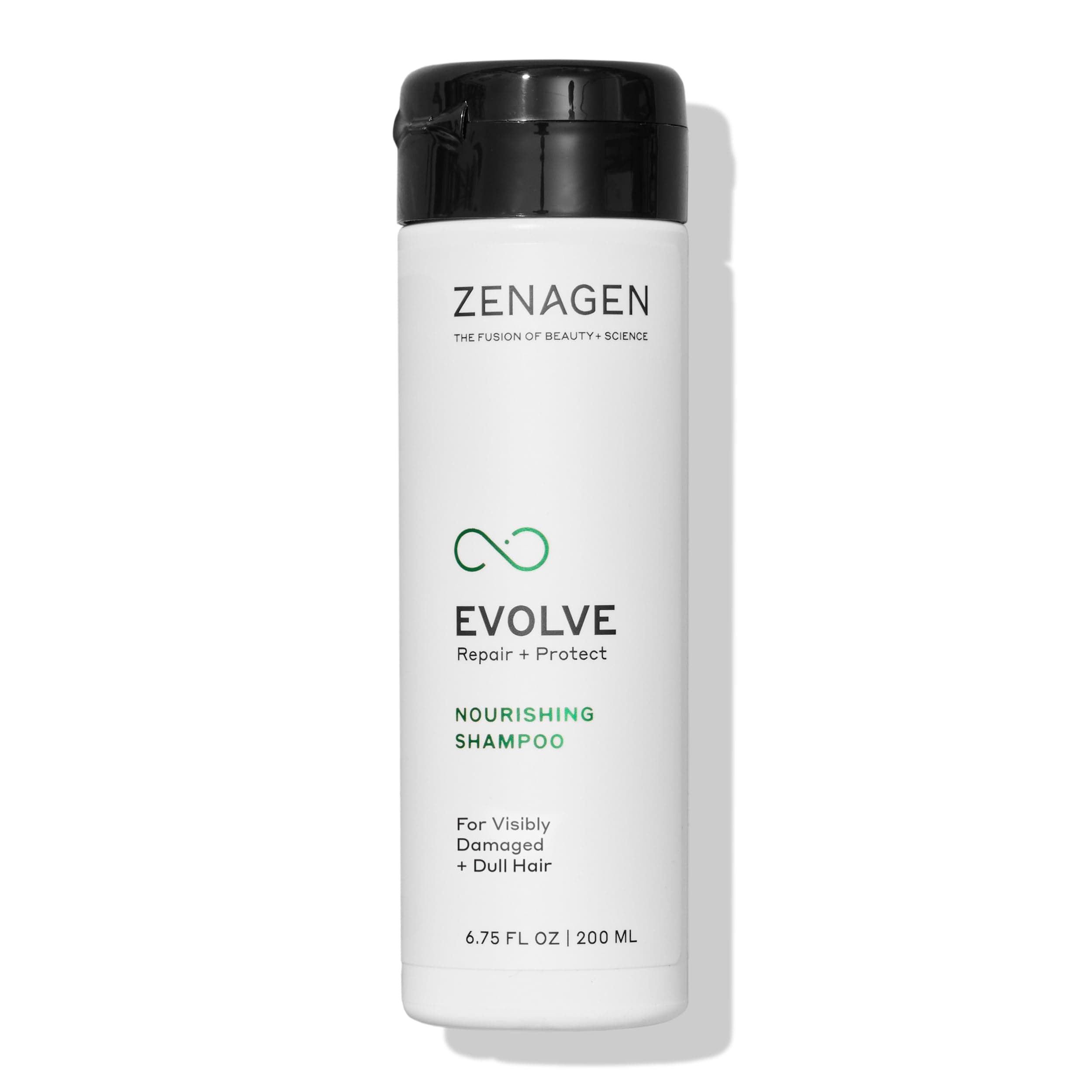 - ZENAGEN Evolve Repair + Protect Nourishing Shampoo (Unisex) | Repairs & Strengthens Damaged Hair, Promotes Thicker Fuller Hair, Plant-Based, Color-Safe, Vegan, All Hair Types