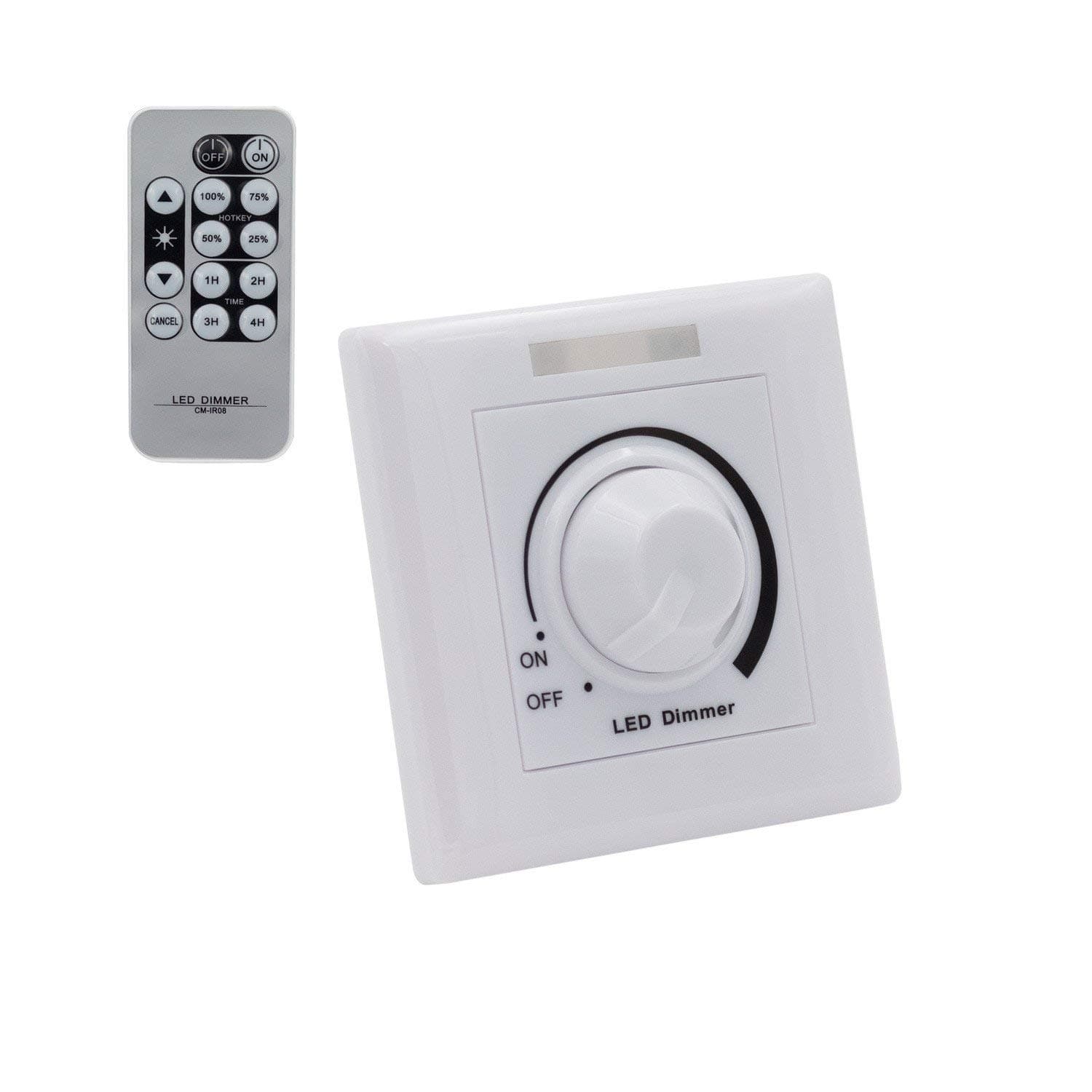 LEDKIA LIGHTING 300W Triac LED Dimmer with an IR Remote Control [Energy Class A]