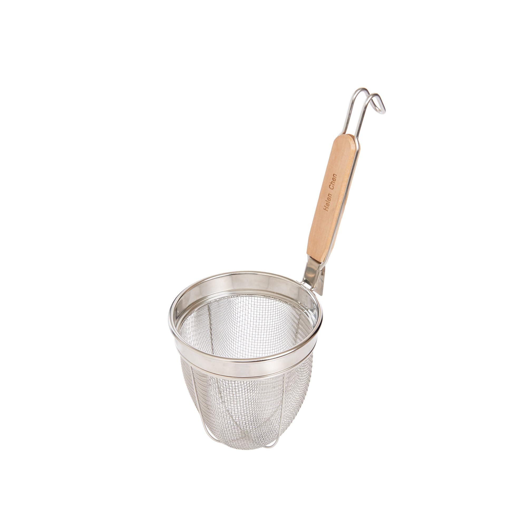 Helen's Asian Kitchen Helen’s Asian Kitchen Stainless Steel Mesh Spide, 6-Inch, Basket, Silver