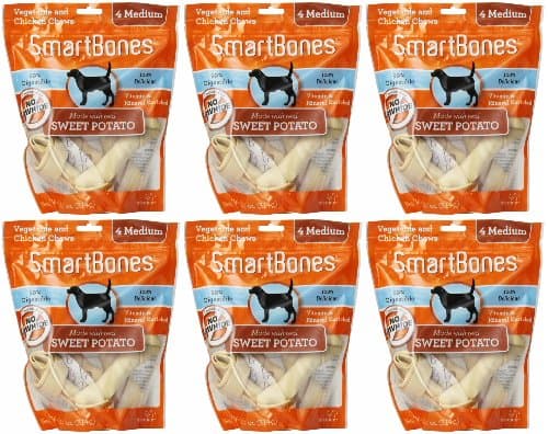 SmartBones Sweet Potato Medium 24pk (6 x 4pk)