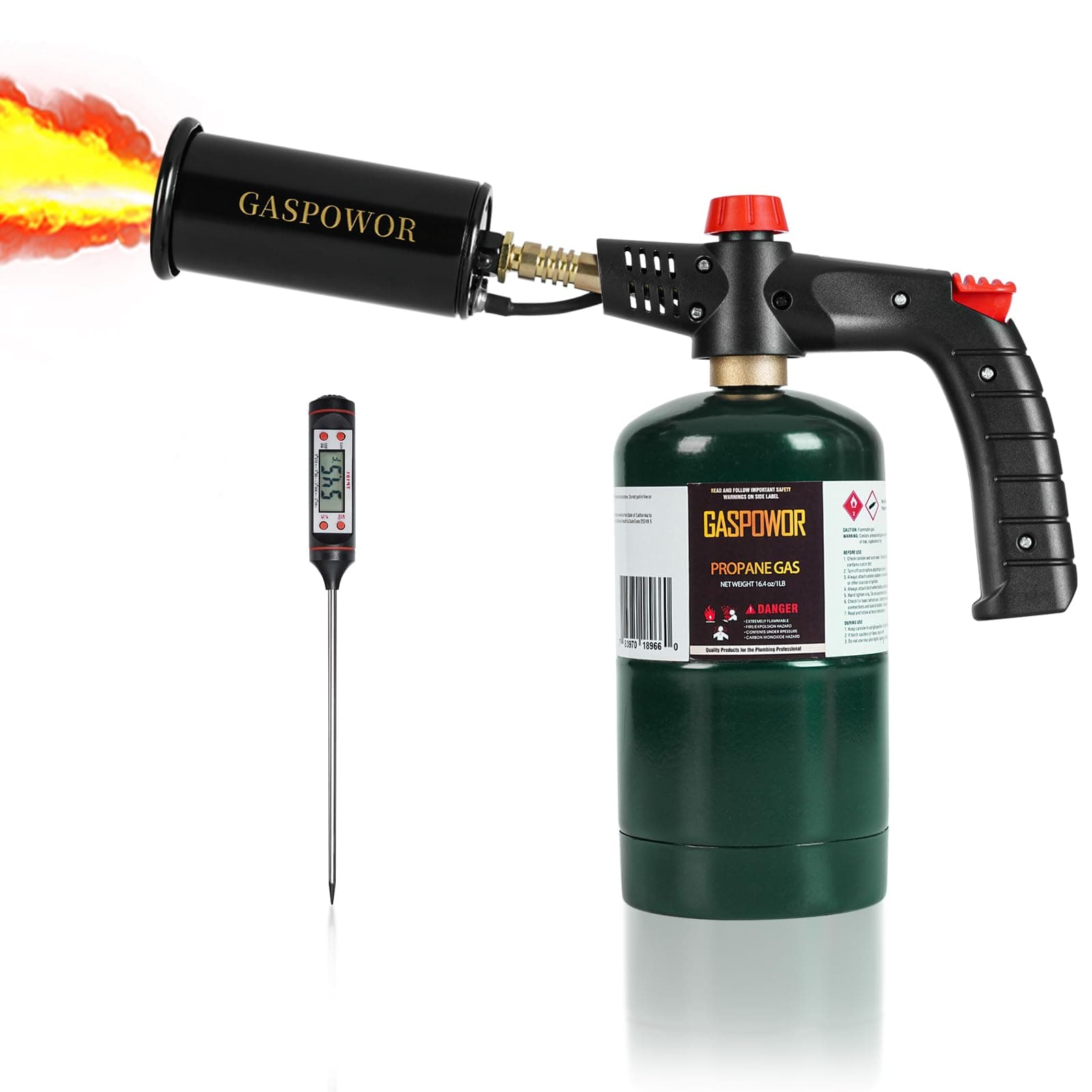 Gospowor Grill Torch Charcoal Torch Lighter, Campfire Starter,Sous Vide,Kitch...
