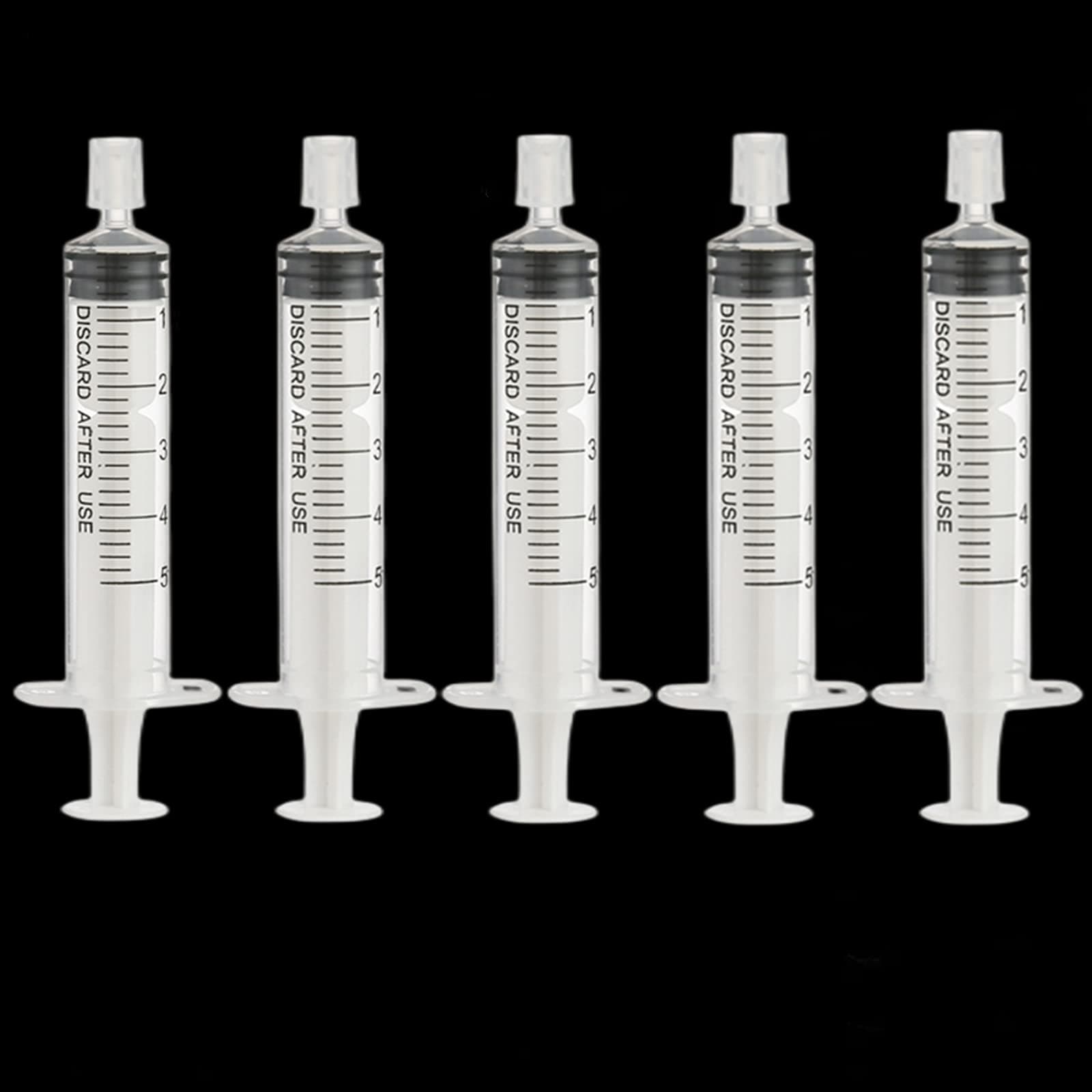 5PCS 5ml Perfume Refill Tools,Reusable No Needle Plastic Syringe Perfume Syringe Perfume Dispenser Pump for Refilling Dispensing Perfume or Liquid Measuring Watering Pet Feeding or Glue Applicator