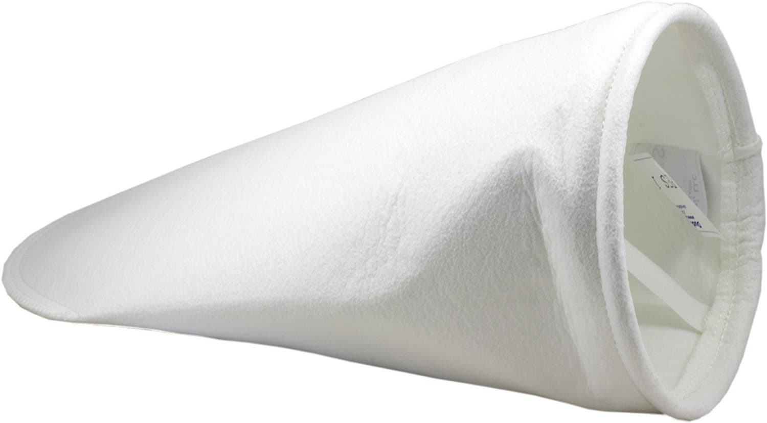 | Polyester Felt Filter Bag | 1 Micron Rated | Aquariums, Coy Ponds, Pools, Reef Tank | Signed for Strength | Size #1, 7" x 16"