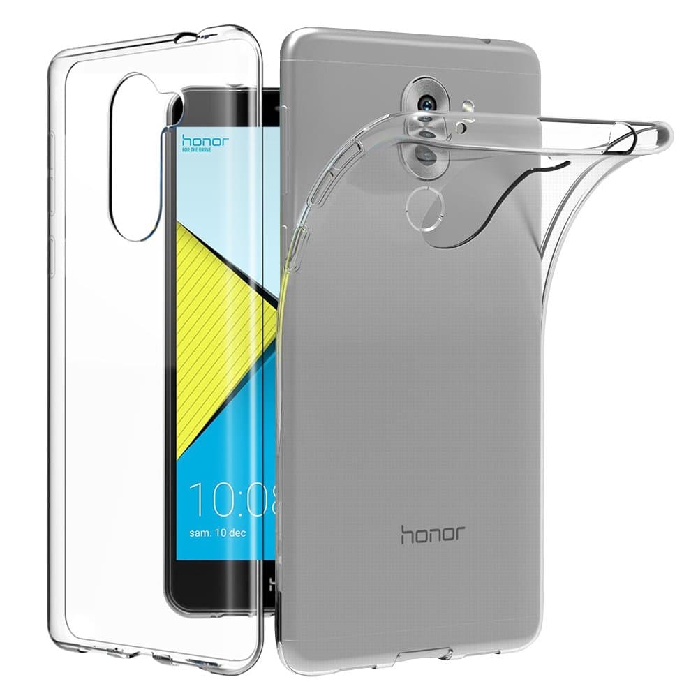 Huawei Honor 6X Case, Satrium [Slim Thin] Flexible Transparent Soft Gel TPU Silicone Protective Case Cover for Huawei Honor 6X