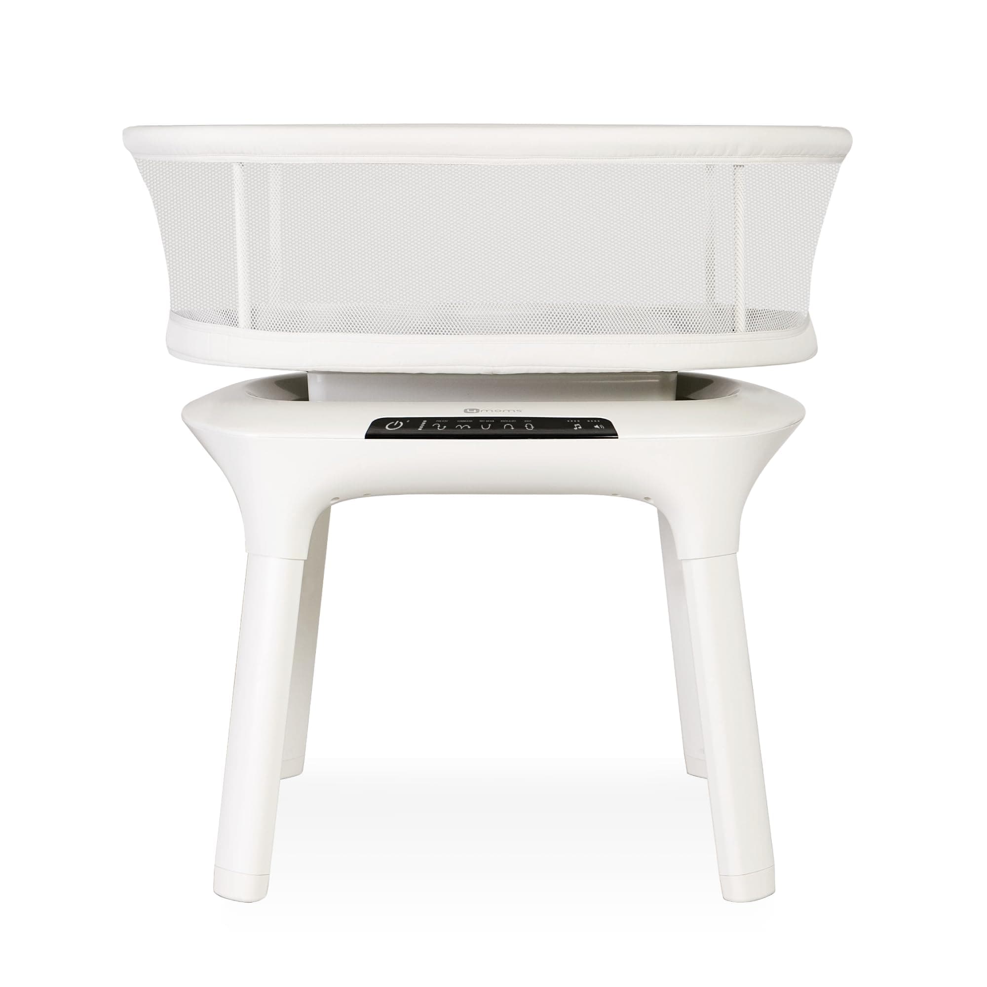 Mamaroo Sleep Bassinet , Bluetooth Baby Bassinets And Furniture With 5 Unique Motions, 4 Built-In White Noise Options, Birch