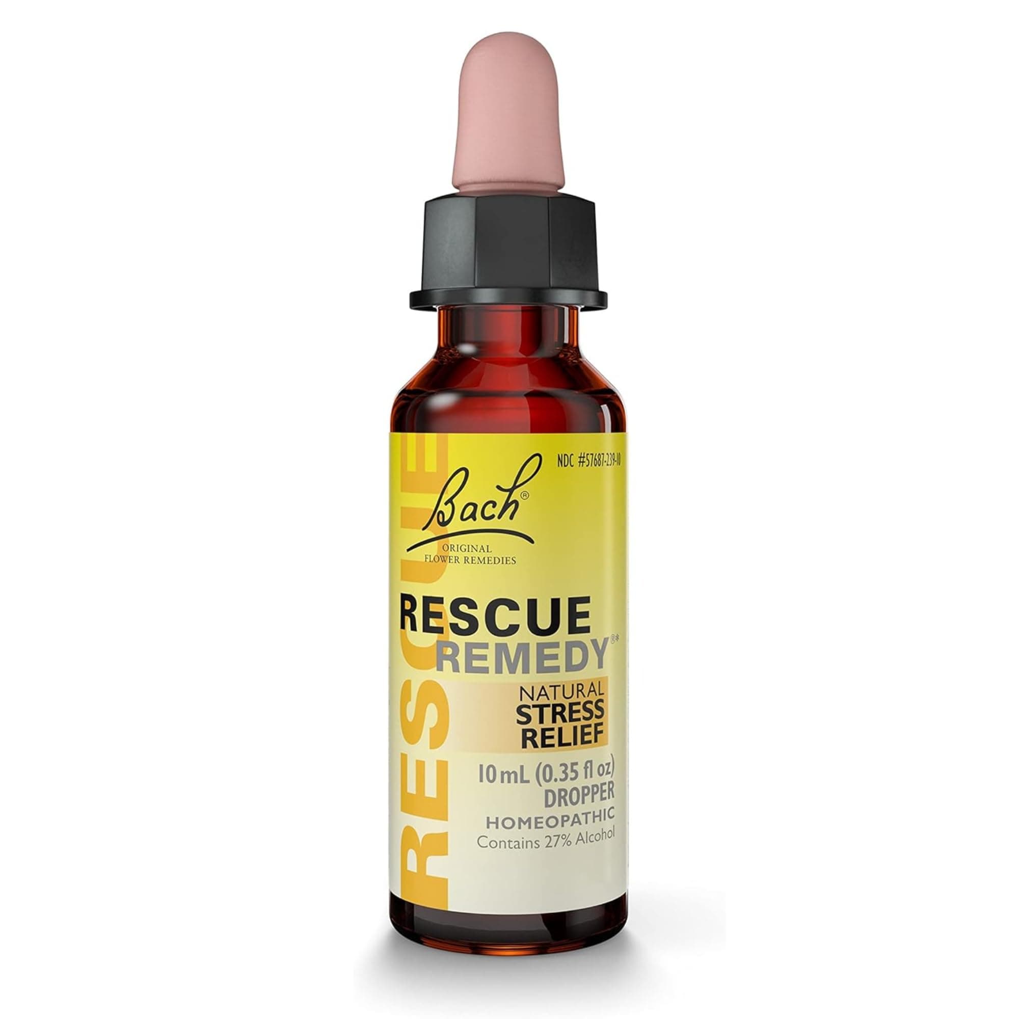 Remedy Dropper | Daily Support for Stressful Moments | Bach Original Flower Essences | Easy-to-Use 10ml Dropper
