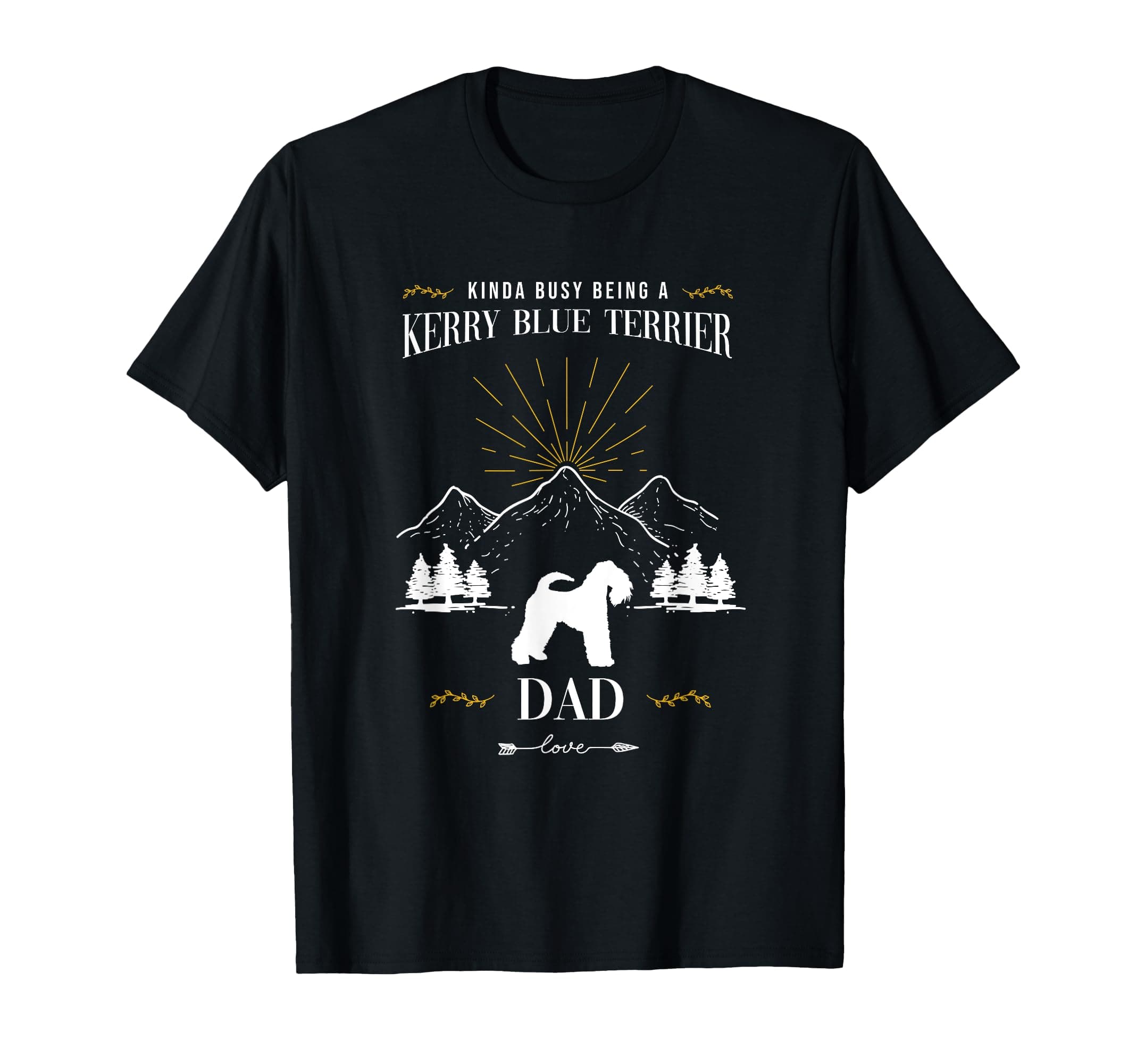 Kinda Busy Being an Kerry Blue Terrier Dad T-Shirt