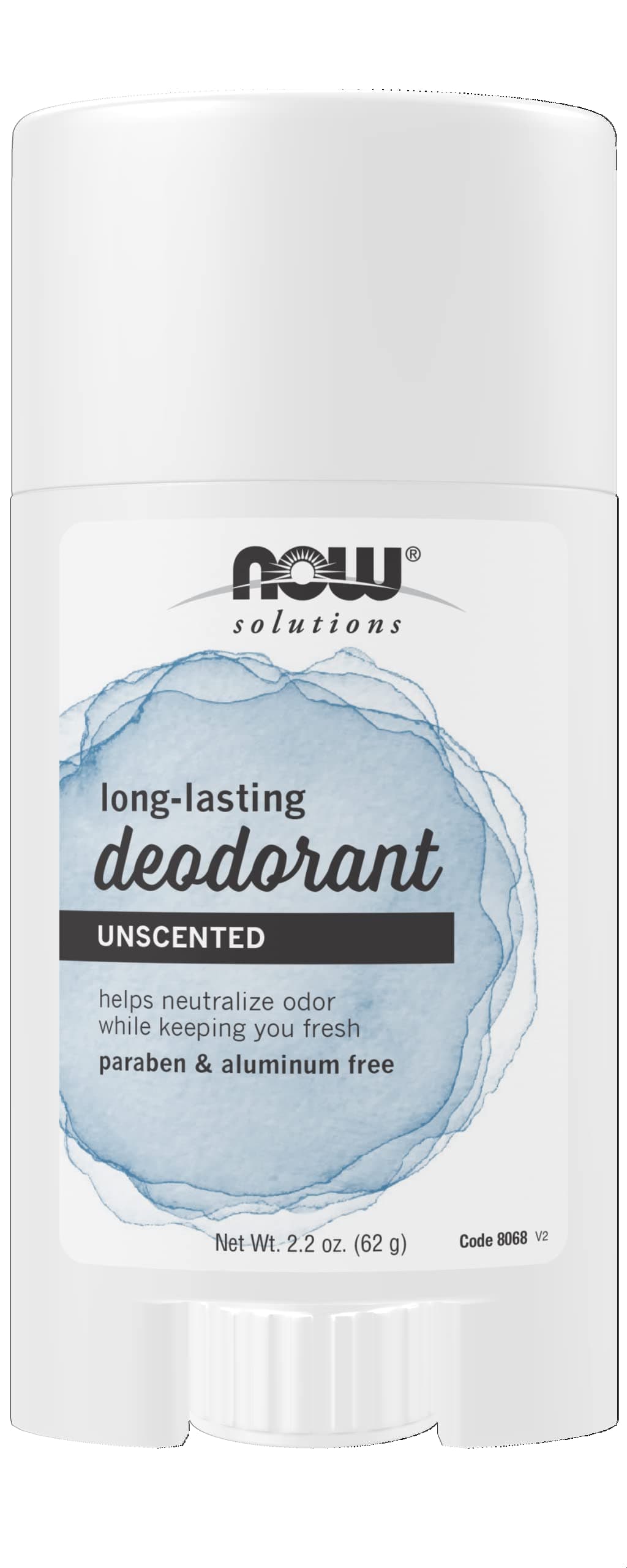 Now Deodorant Stick Unscented, 62 g