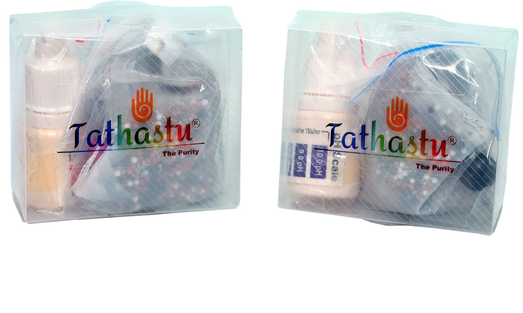 Tathastu The Purity Alkaline Water Aqua Beads Jumbo Natural Stone Minerals Increase pH ORP and add Minerals for with PH Tester