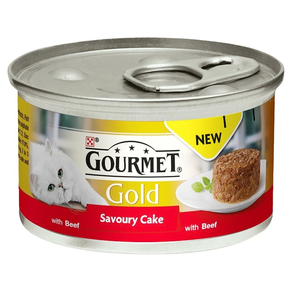 GourmetGold Savoury Cake with Beef, 85g