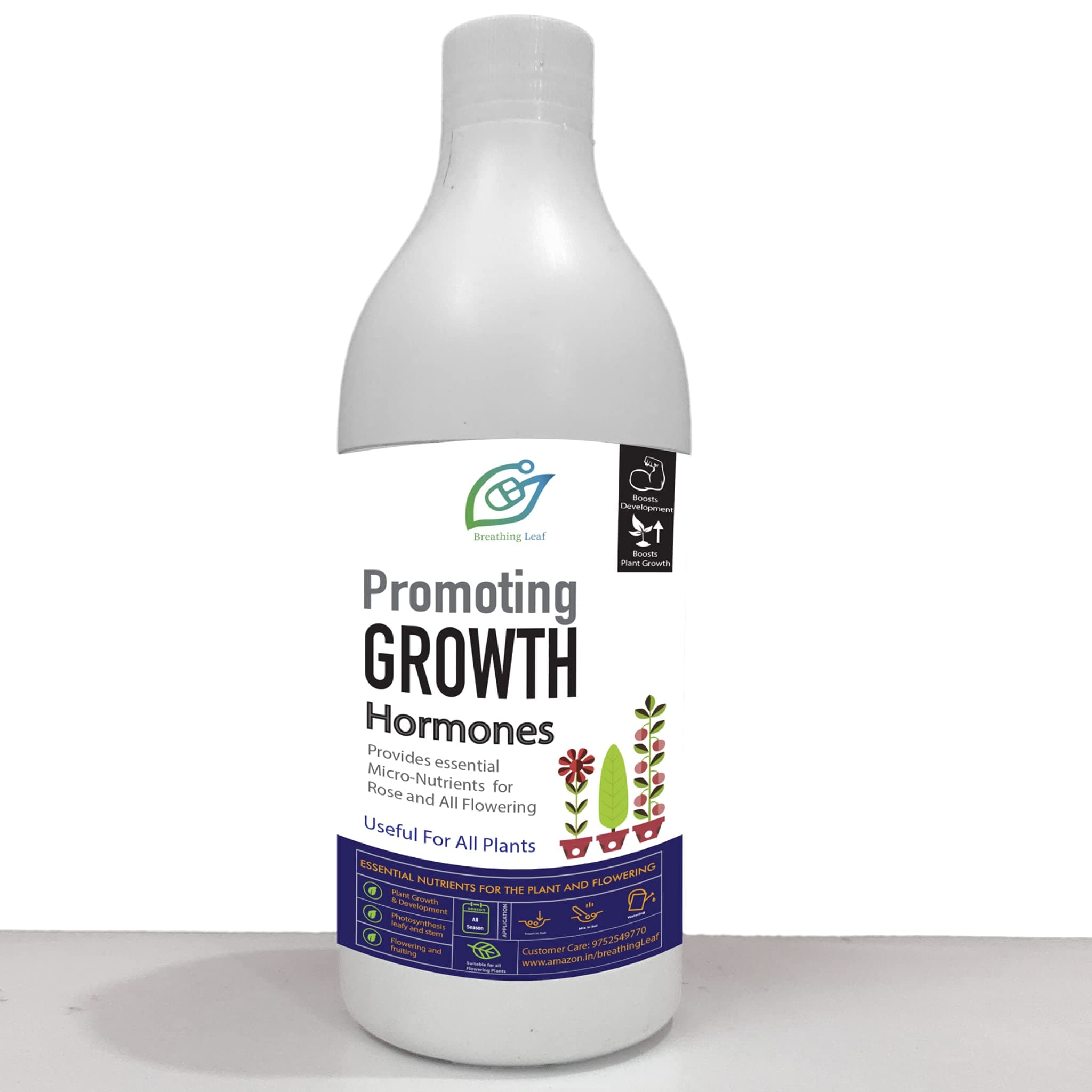 Growth Promoting Hormone (Black Gold Humiton) for Plants in Home Gardening with Free Spray Bottle | (100 ml)