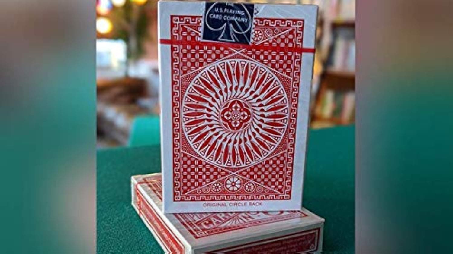 – Experts Thin Crushed Printed on Web Press Tally Ho Circle Back (Red) Playing Cards