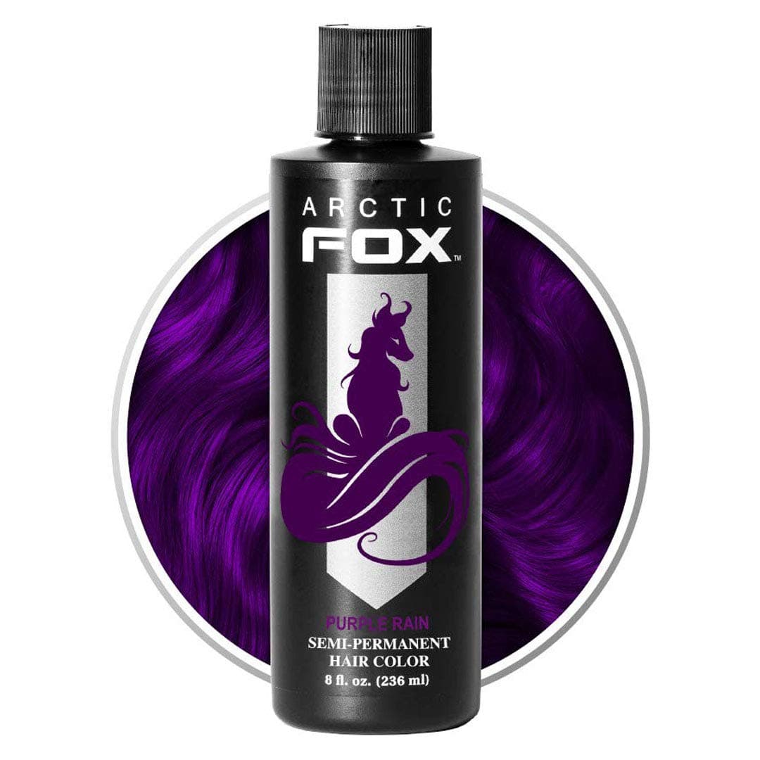 Generic Vegan and Cruelty-Free Semi-Permanent Hair Color Dye (8 Fl Oz, PURPLE RAIN)
