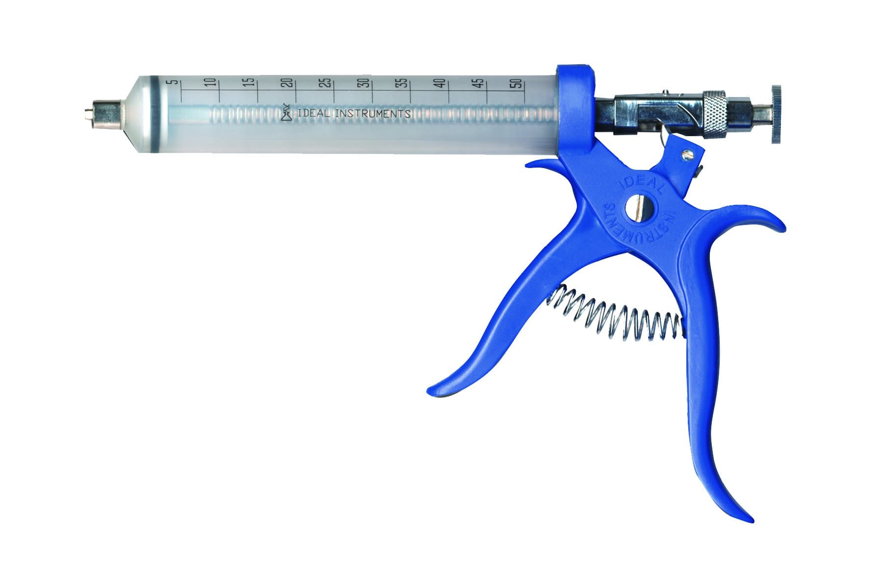 Ideal Instruments 698484 1008 Pro-Shot Pistol Grip Durable Syringe, 100 Milliliter