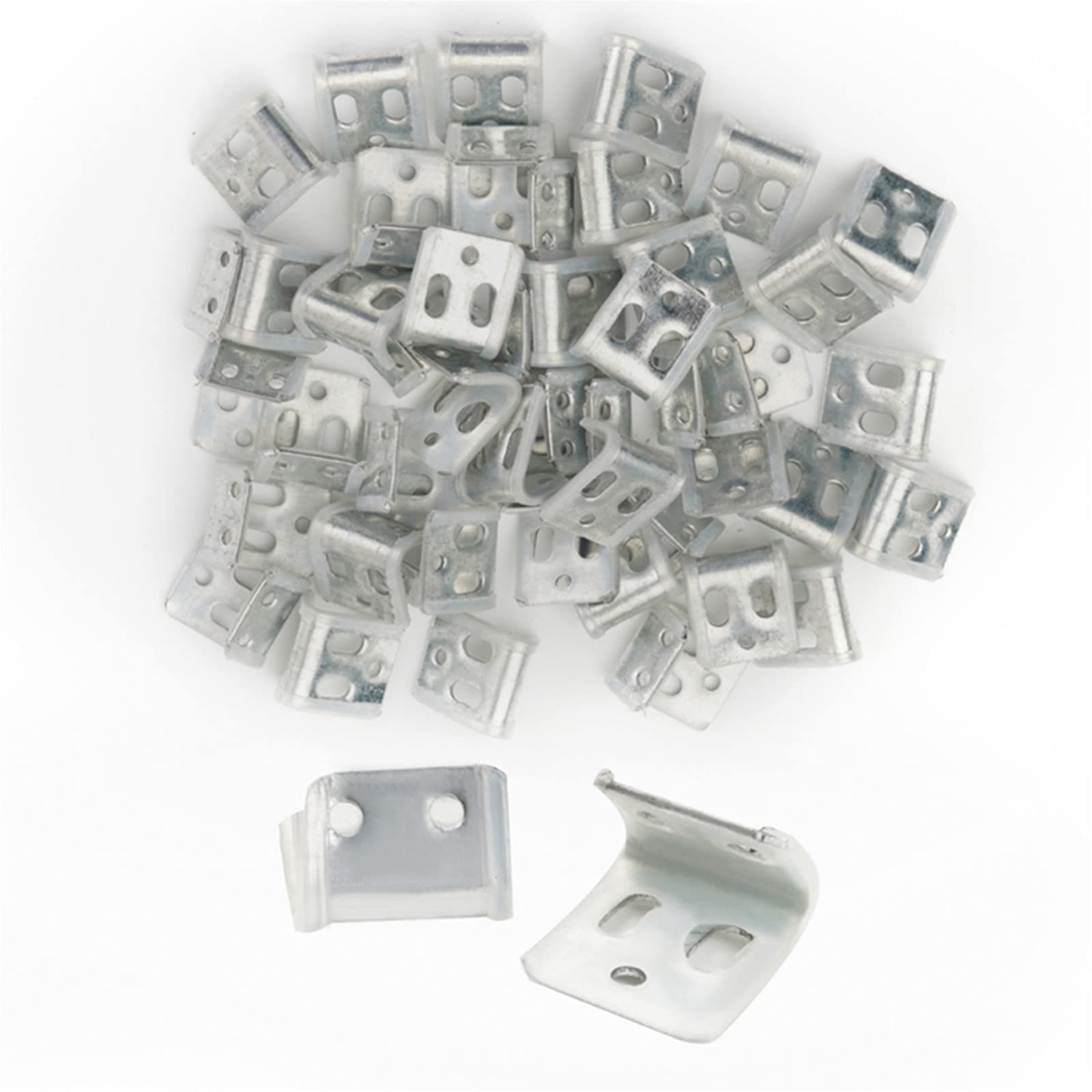 MEICOCO Upholstery Furniture Spring Clips, EK, S Clips,Sofa Spring Repair 50pk (50)