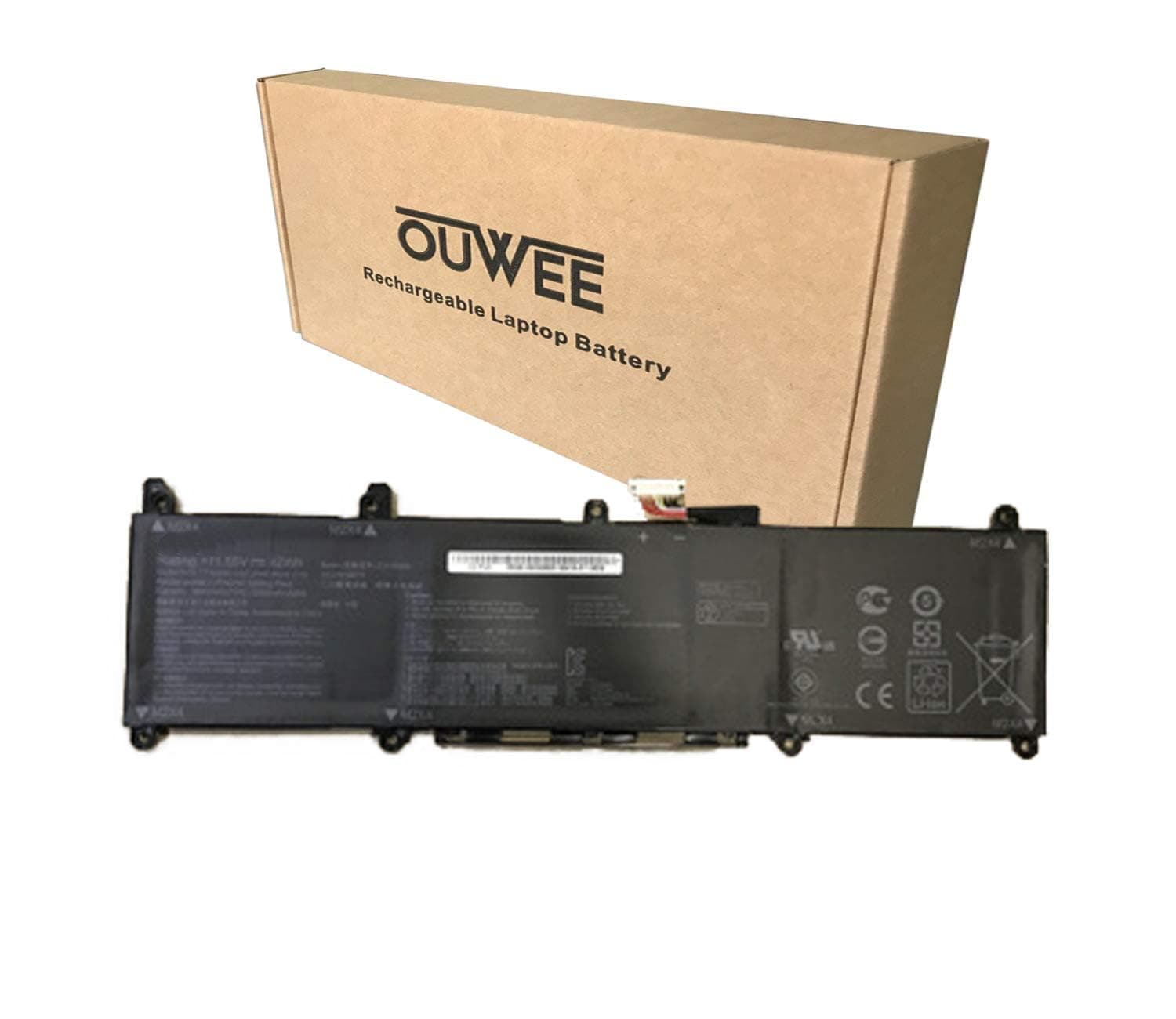 C31N1806 Laptop Battery Compatible with ASUS VivoBook S13 X330UA X330UN X330FA X330FL S330UA S330FA S330FN V330FA V330FN R330UN K330FA K330FN I330FN Series C31PIJ1 11.55V 42Wh 3640mAh 3-Cell