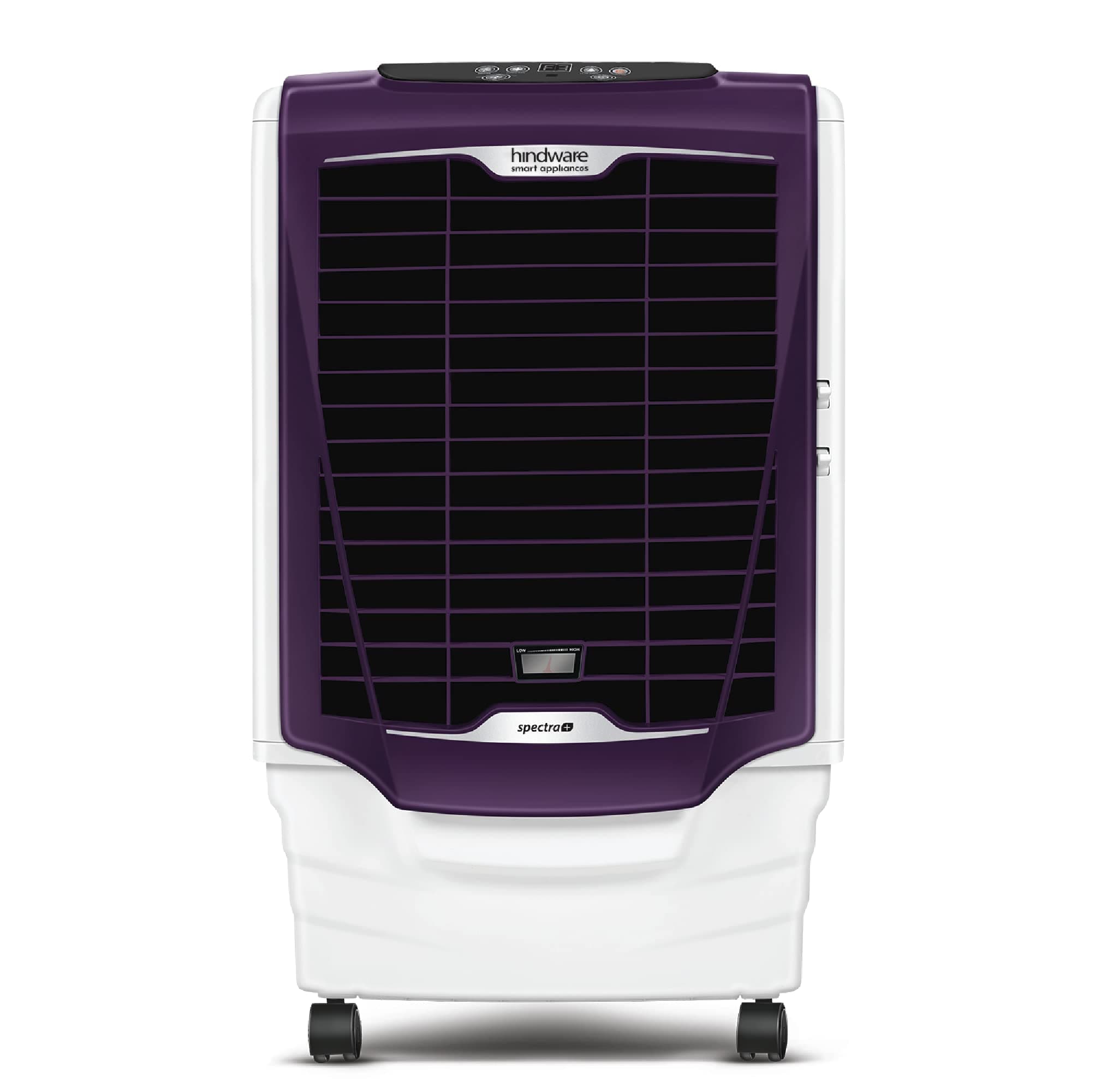 Hindware Smart Appliances SPECTRA PLUS 60L Inverter Compatible Desert Air Cooler With Remote Control, Ice Chamber & Honeycomb Pads(Purple)