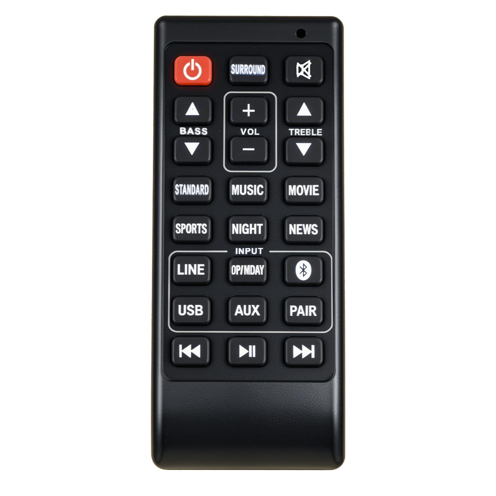 Remote for Sanyo Soundbar NC302UH NC300 NC300UH FWSB426F FWSB426FA NC306UH FWSB405FS FWSB415E A (Not for FWSB415E Non-A Model Refer to WIR113001-FA03)