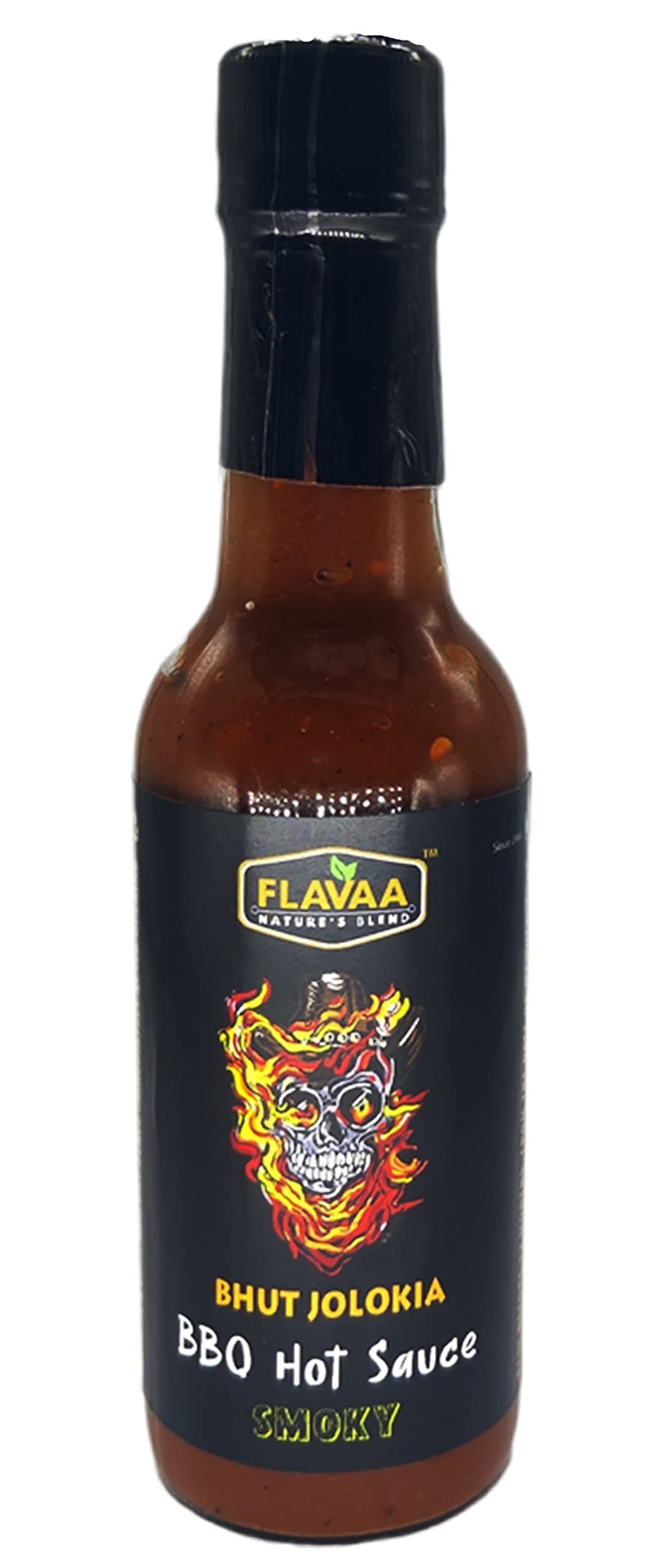 Bhut Jolokia Chilli Smoky BBQ Hot Sauce 160g| Ghost Pepper BBQ Hot Sauce| Smoky BBQ Sauce (Pack of 1)