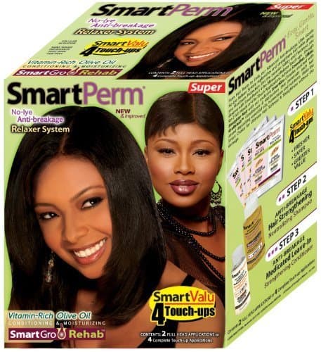 Smart Perm Relaxer Hair Care Kit, Super by Smartperm