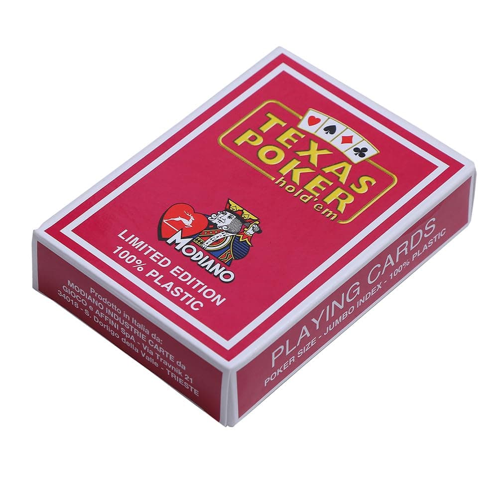 Poker Stuff India Modiano Playing Cards - Limited Edition - Pink (Single Deck)