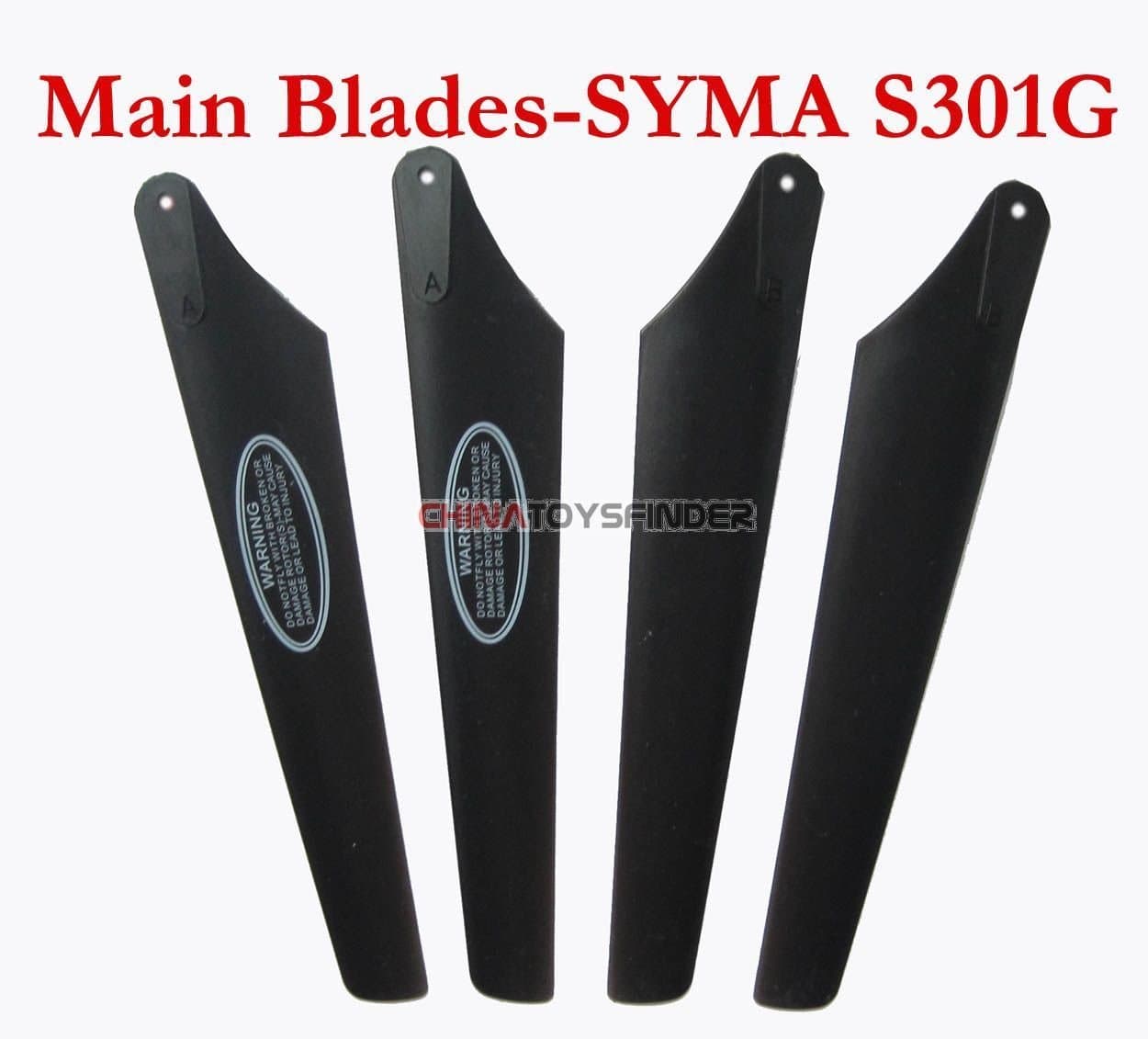 Replacement/Spare Parts for SYMA S301G Large RC Helicopter - Blade Set