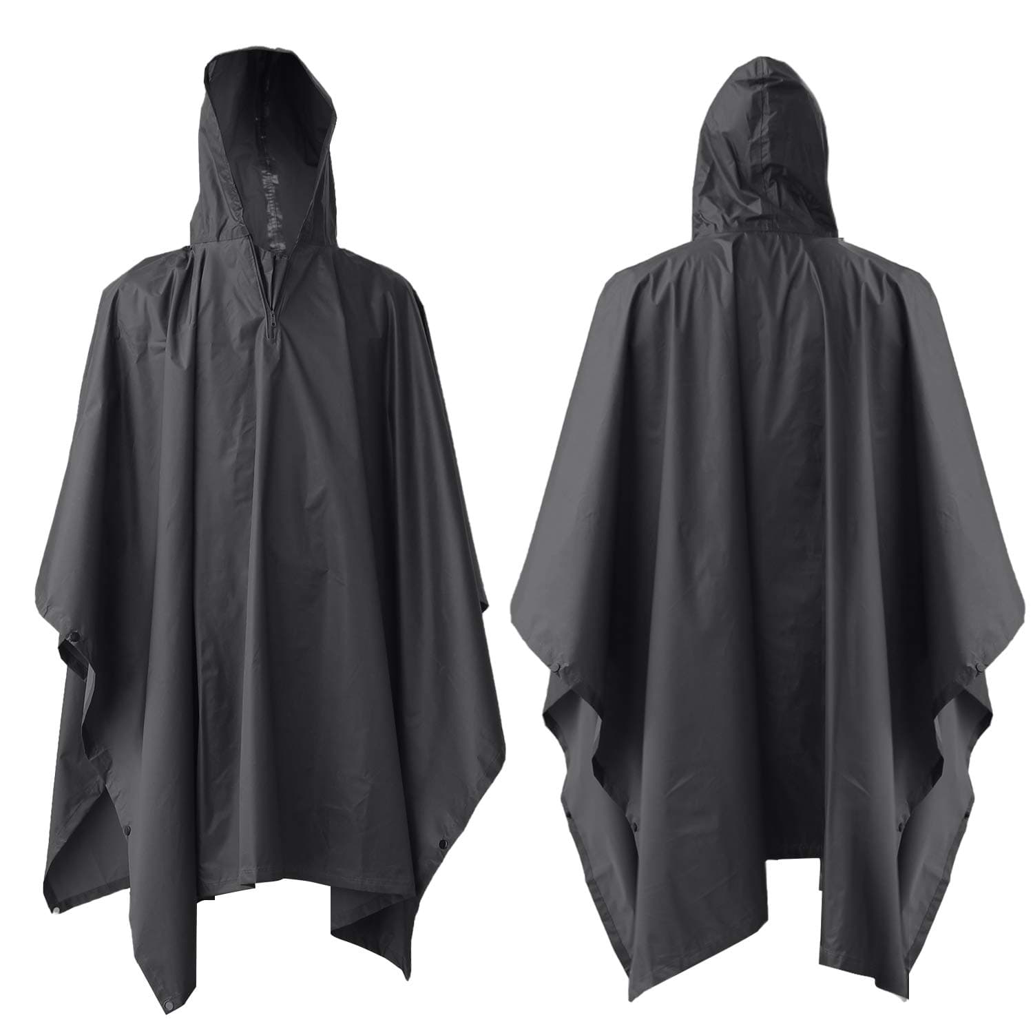 Waterproof Poncho Multifunctional Rain Poncho Adult Waterproof for Outdoor Activities