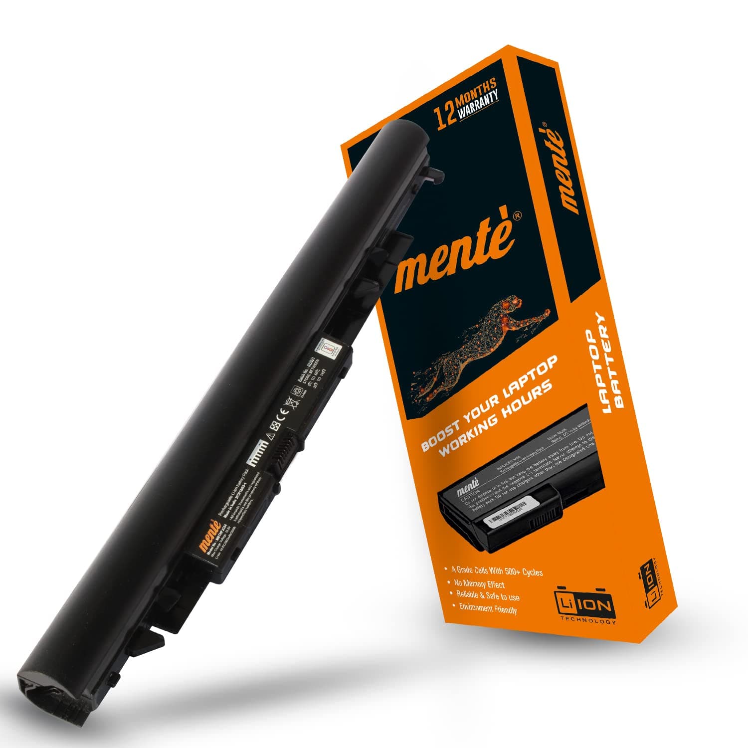 Mente for HP Pavilion JC04 Laptop Battery JCO3 240 G6 245 G6 250 G6 255 G6 (Black)