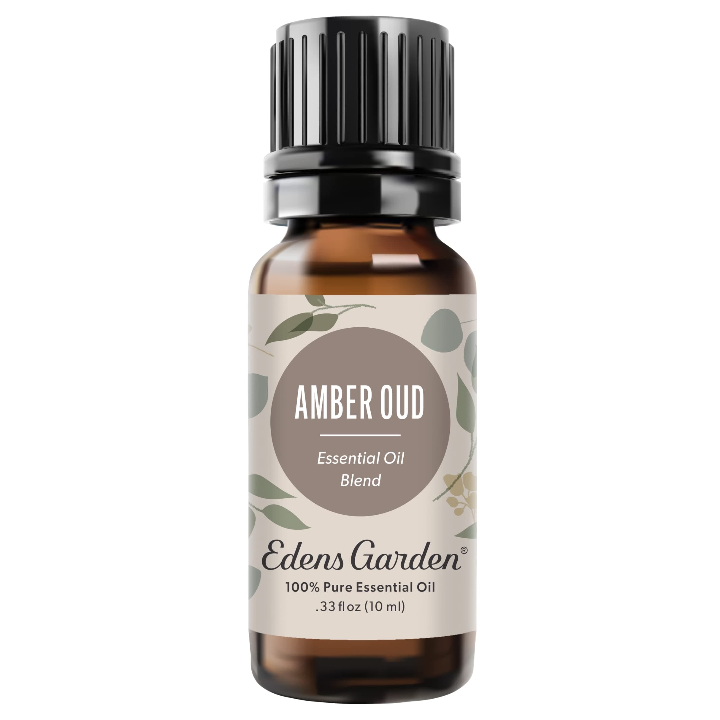 Edens Garden Amber Oud Essential Oil Blend- 100% Pure Premium Grade, Undiluted, Natural, Therapeutic, Aromatherapy, The Best for Diffusing, Candle, Laundry, Humidifiers 10 ml (.33 fl oz)