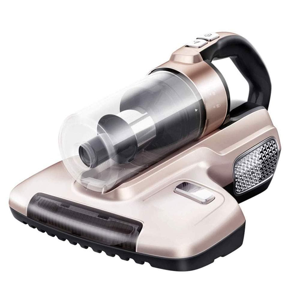 WSJTT Portable Vacuum Cleaner UV Sanitizing Technology Cleaner Small Household Bed Suction Mites Ergonomic Design Easy to Operate with One Hand Convenient Push And Pull 8Kpa Suction Anti-Dust Mites Cl