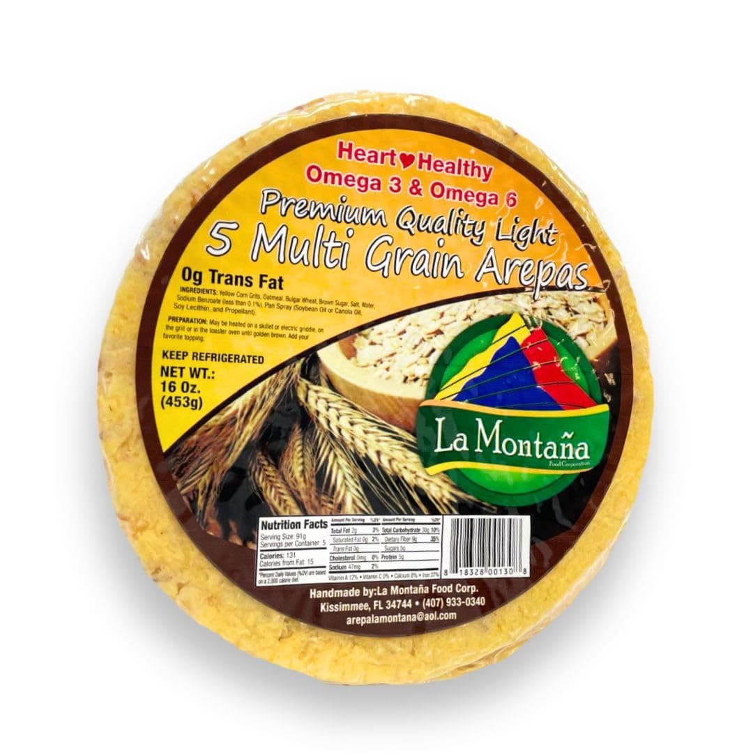 Arepas Colombianas (Arepa Integral/Multi Grain Arepas)