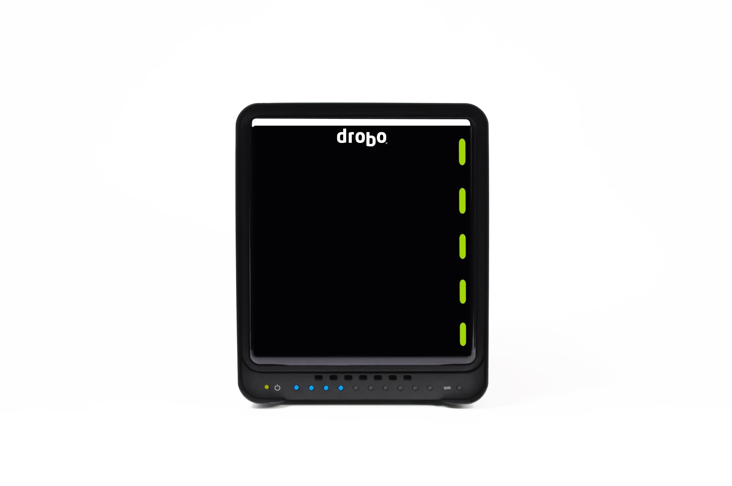 Drobo 5C 12TB: 5-Drive Direct Attached Storage (DAS) Array with Seagate HDDs - USB 3.0 port, type C (DDR4A21-12TB)