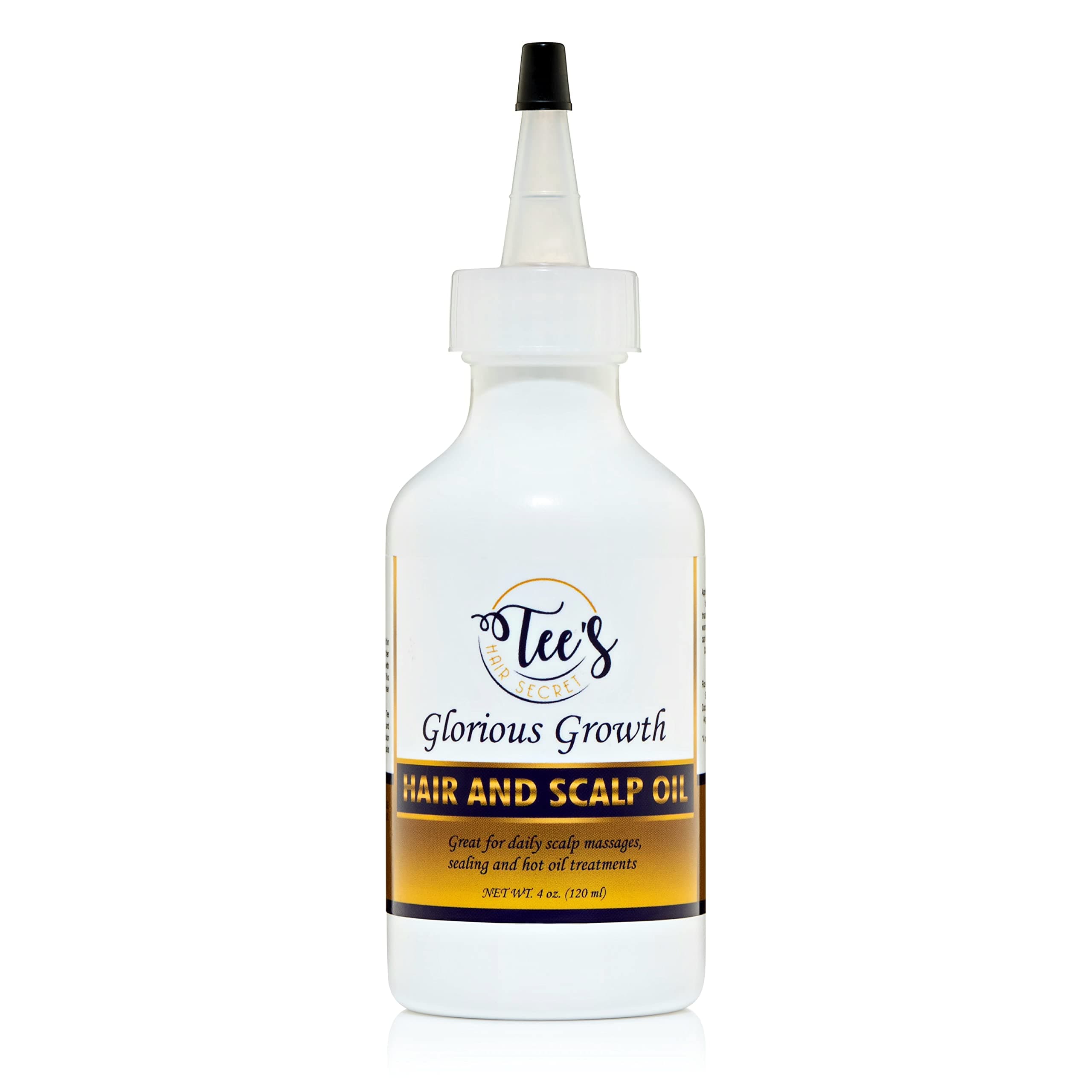 Tee's Hair Secret - Glorious Growth Hair and Scalp Oil - Promotes Scalp Health - Supports Healthy Hair Growth - Seals Moisture - 4 fl oz