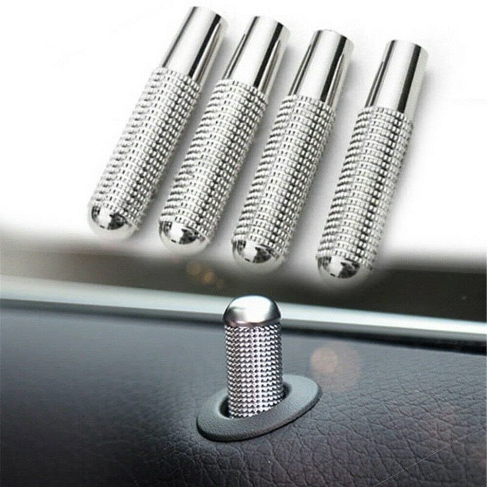 TS Trade 4X Door Lock Pin Knob Button Cover for W205 W166 W213 C GLE GLC
