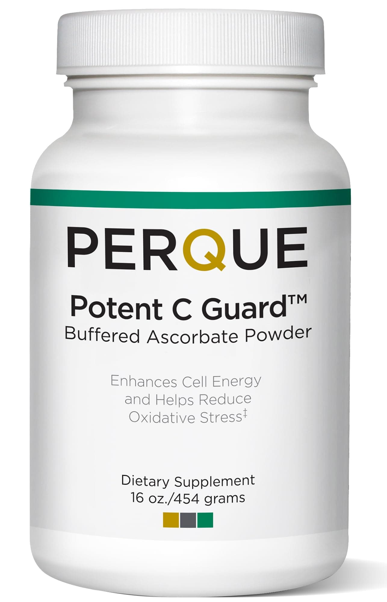 Perque Potent C Guard Buffered Ascorbate Powder - 16oz,141611