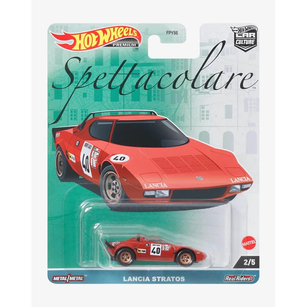 Lancia Stratos, Car Culture Spettacolare [red] 2/5