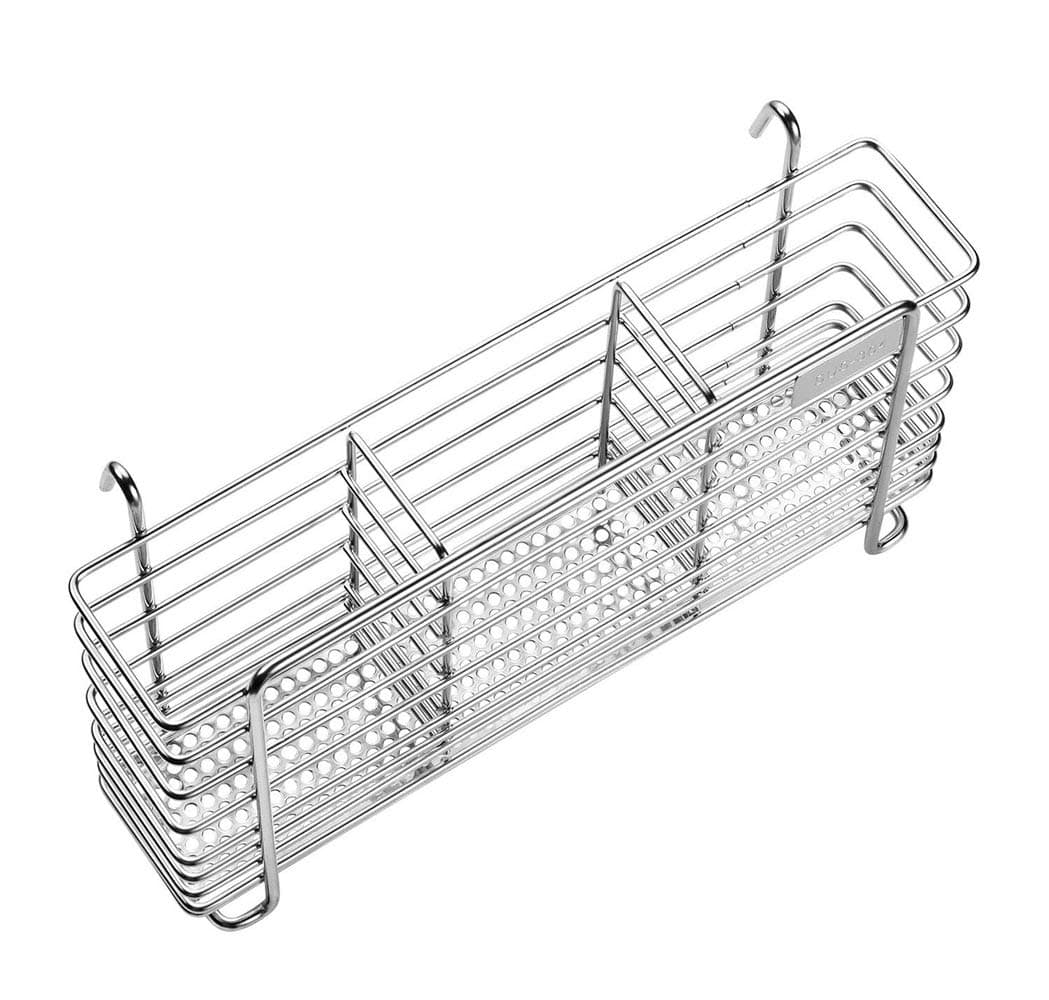 KESOL Stainless Steel Large Rotating Utensil Holder with Removable Divider, 360° Rotating Countertop Utensil Caddy Organizer