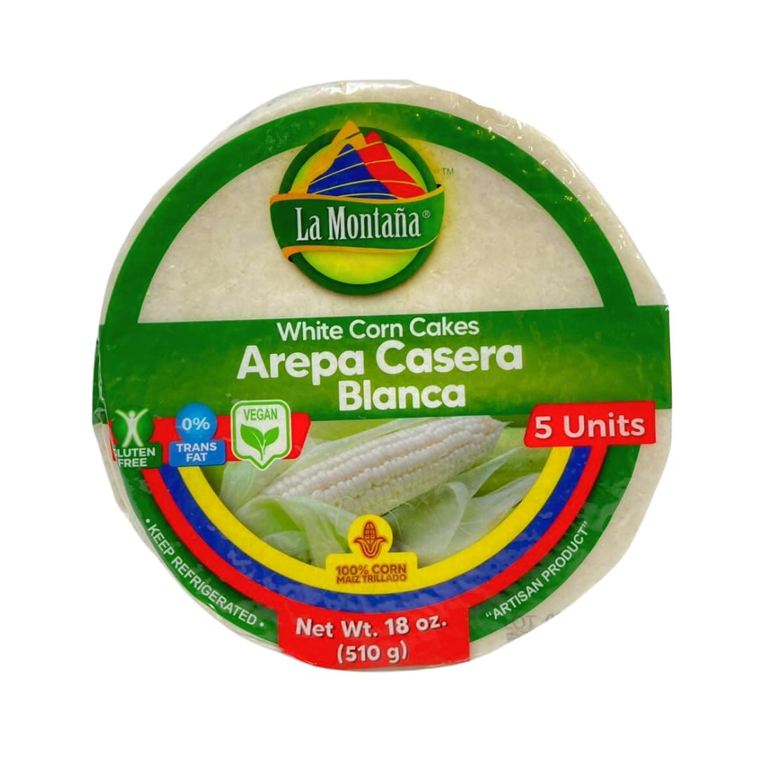 Arepas Colombianas (Arepa Blanca/White Corn Cake)