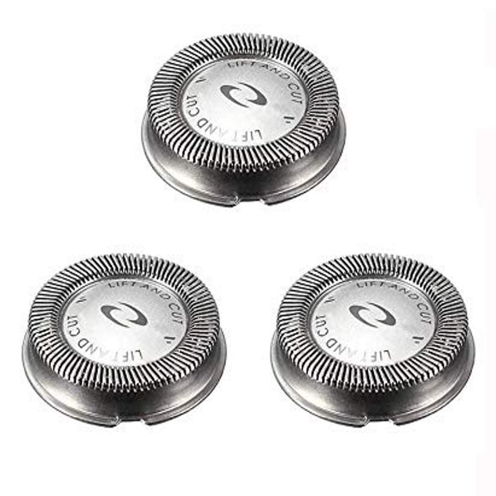 HQ56 HQ55 HQ4 HQ3 Silver Dragon Shave Classics Replacement Heads Precision Compatible with Philips Norelco Electric Shavers (3)