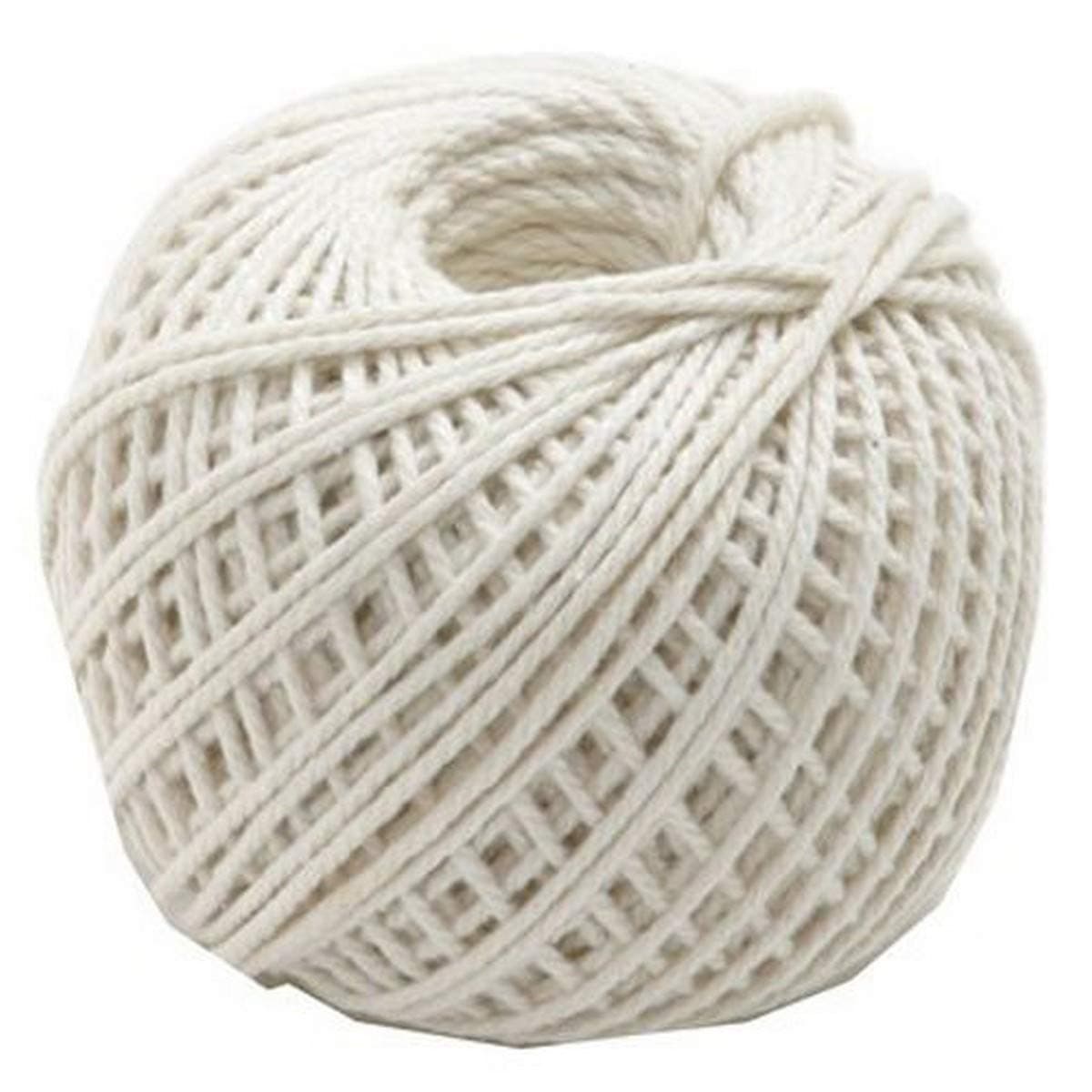 Norpro 942 Cotton Twine, 220'/73 yd., White
